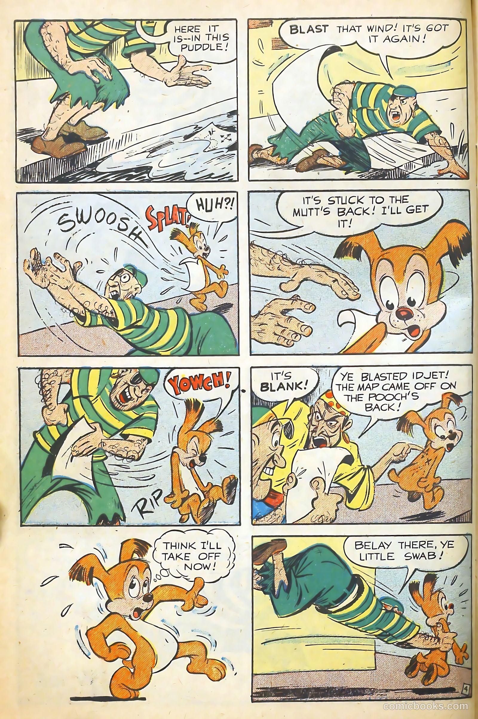 Sniffy the Pup #7 (1950) — page 6 of 36