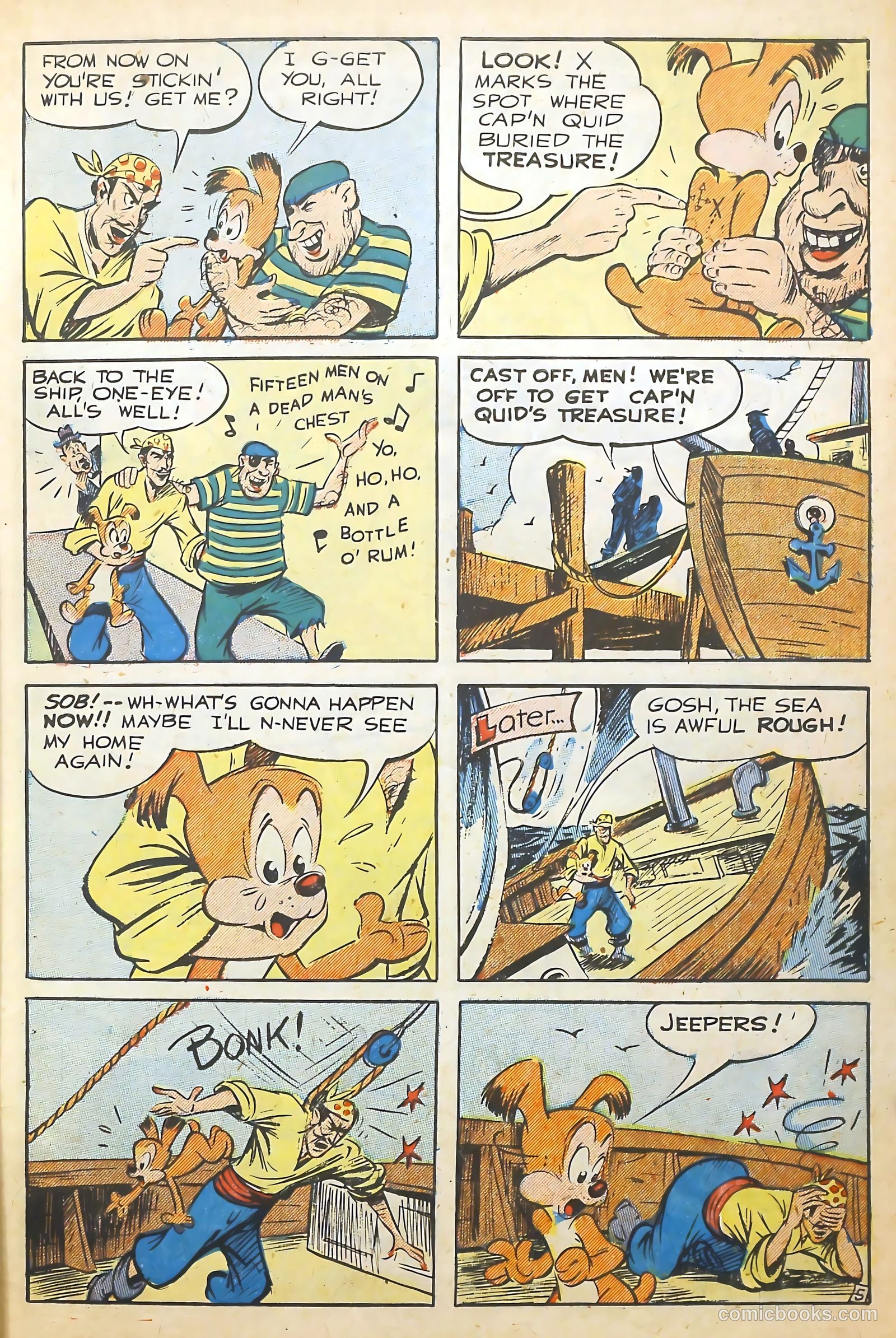 Sniffy the Pup #7 (1950) — page 7 of 36