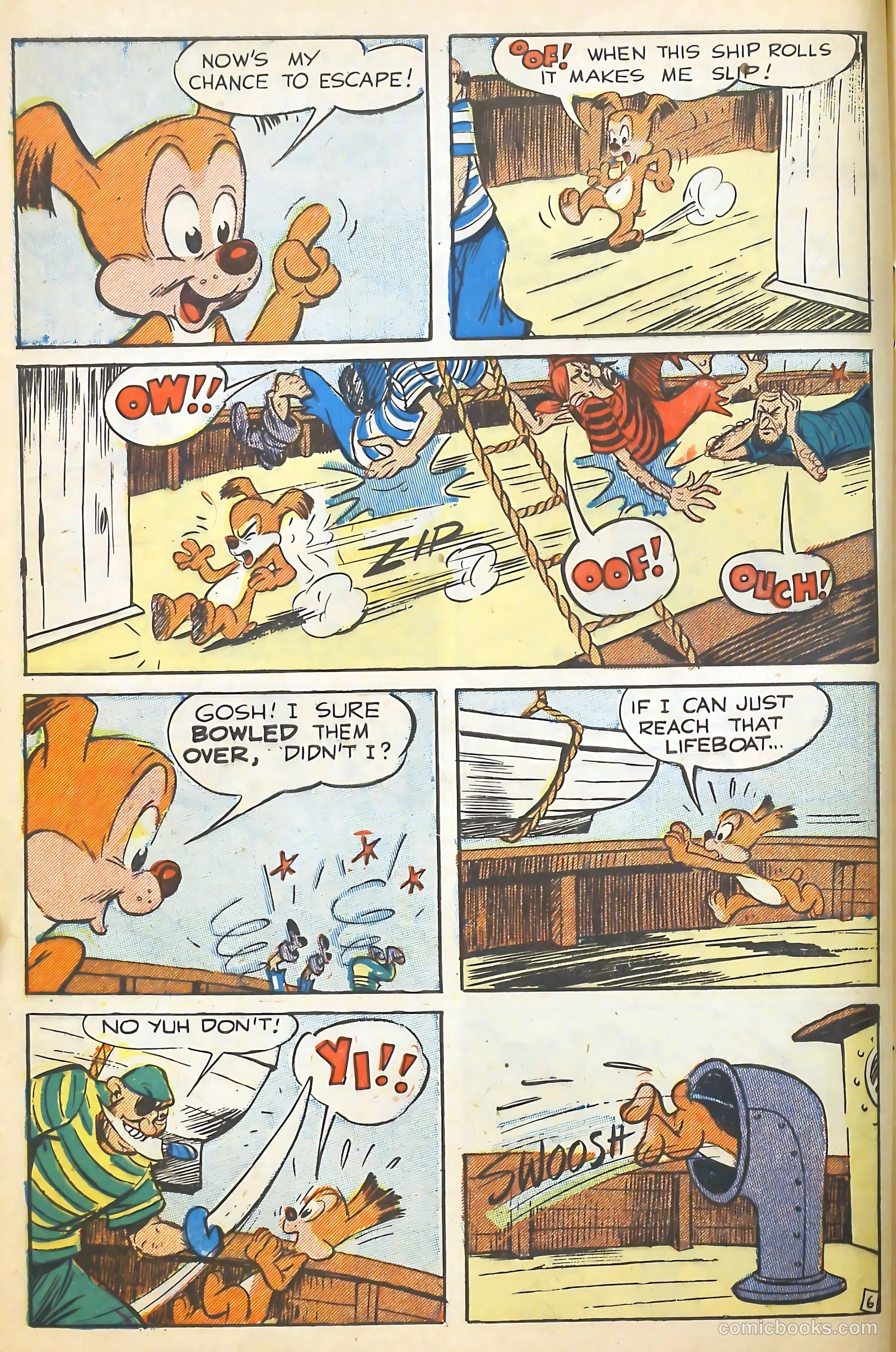 Sniffy the Pup #7 (1950) — page 8 of 36