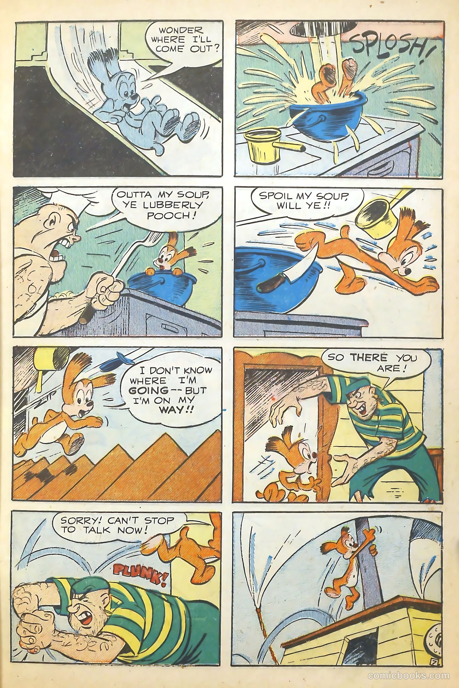 Sniffy the Pup #7 (1950) — page 9 of 36