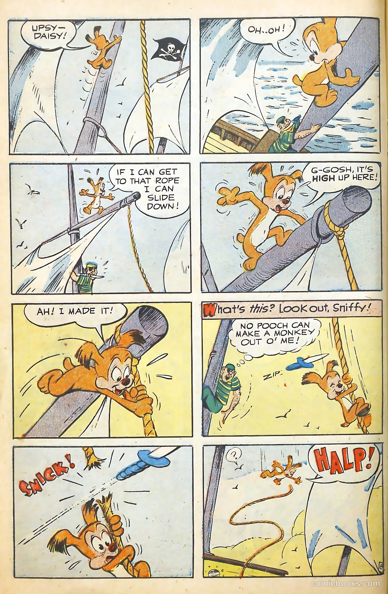 Sniffy the Pup #7 (1950) — page 10 of 36