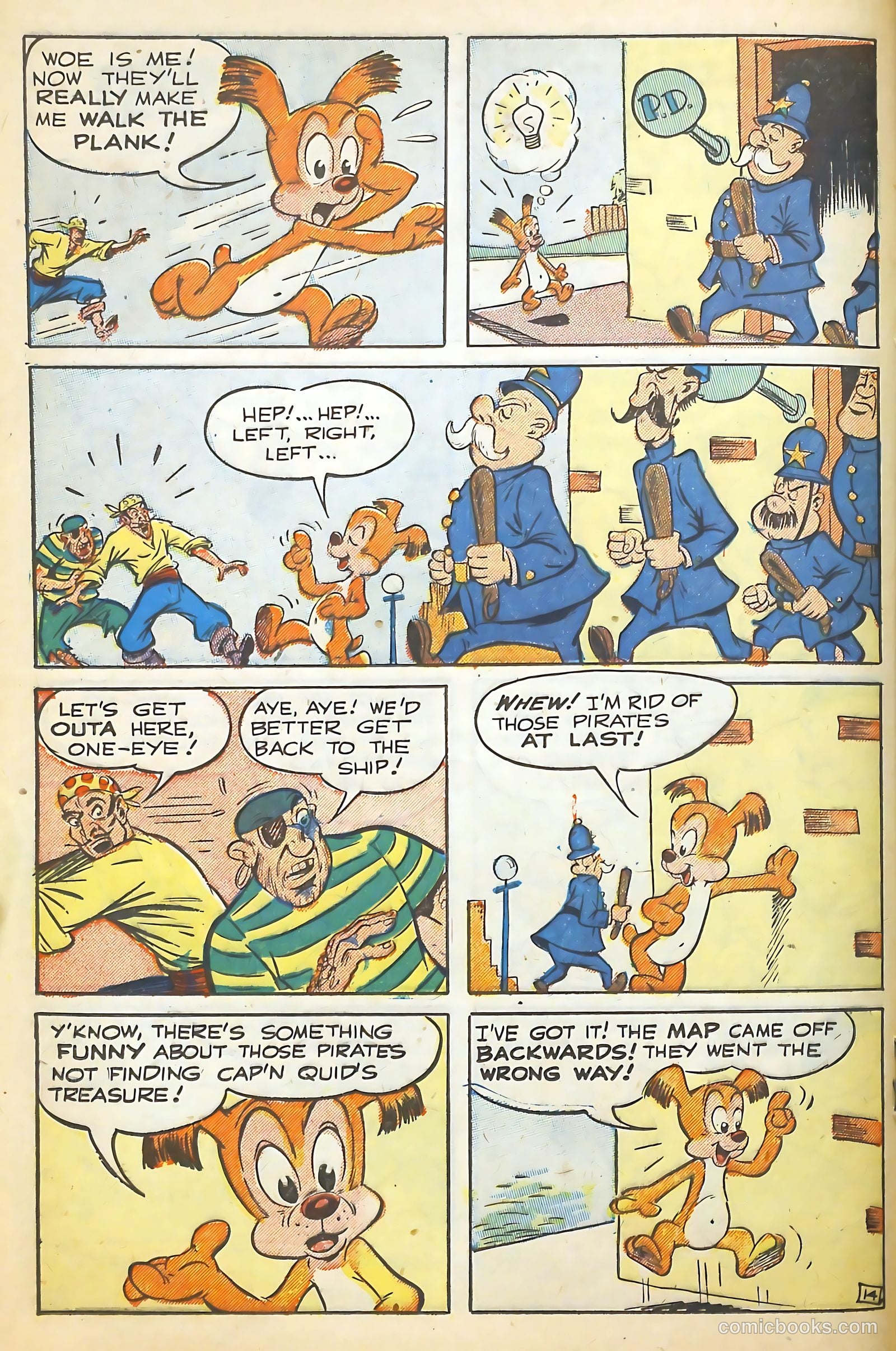 Sniffy the Pup #7 (1950) — page 16 of 36