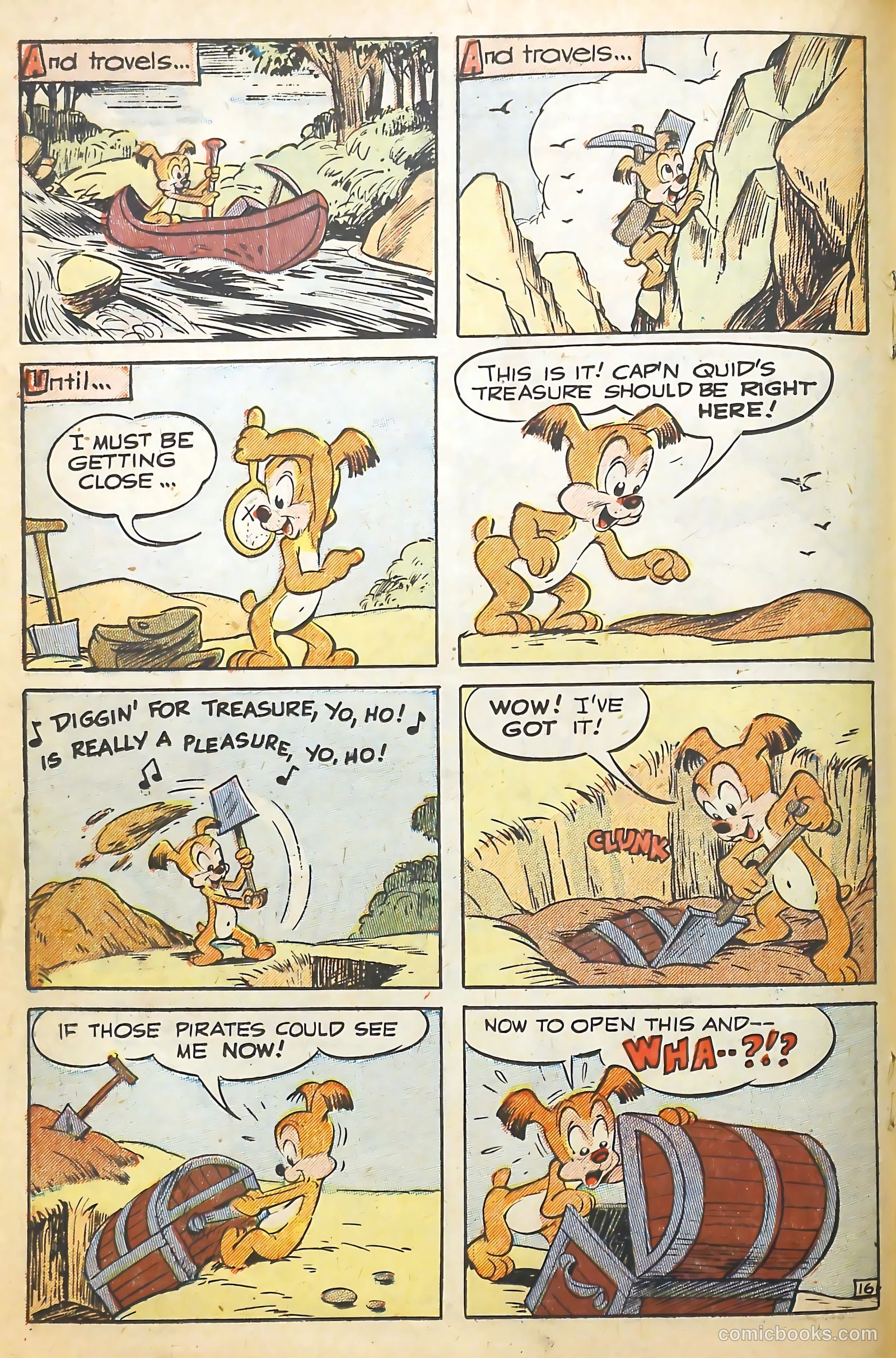 Sniffy the Pup #7 (1950) — page 18 of 36
