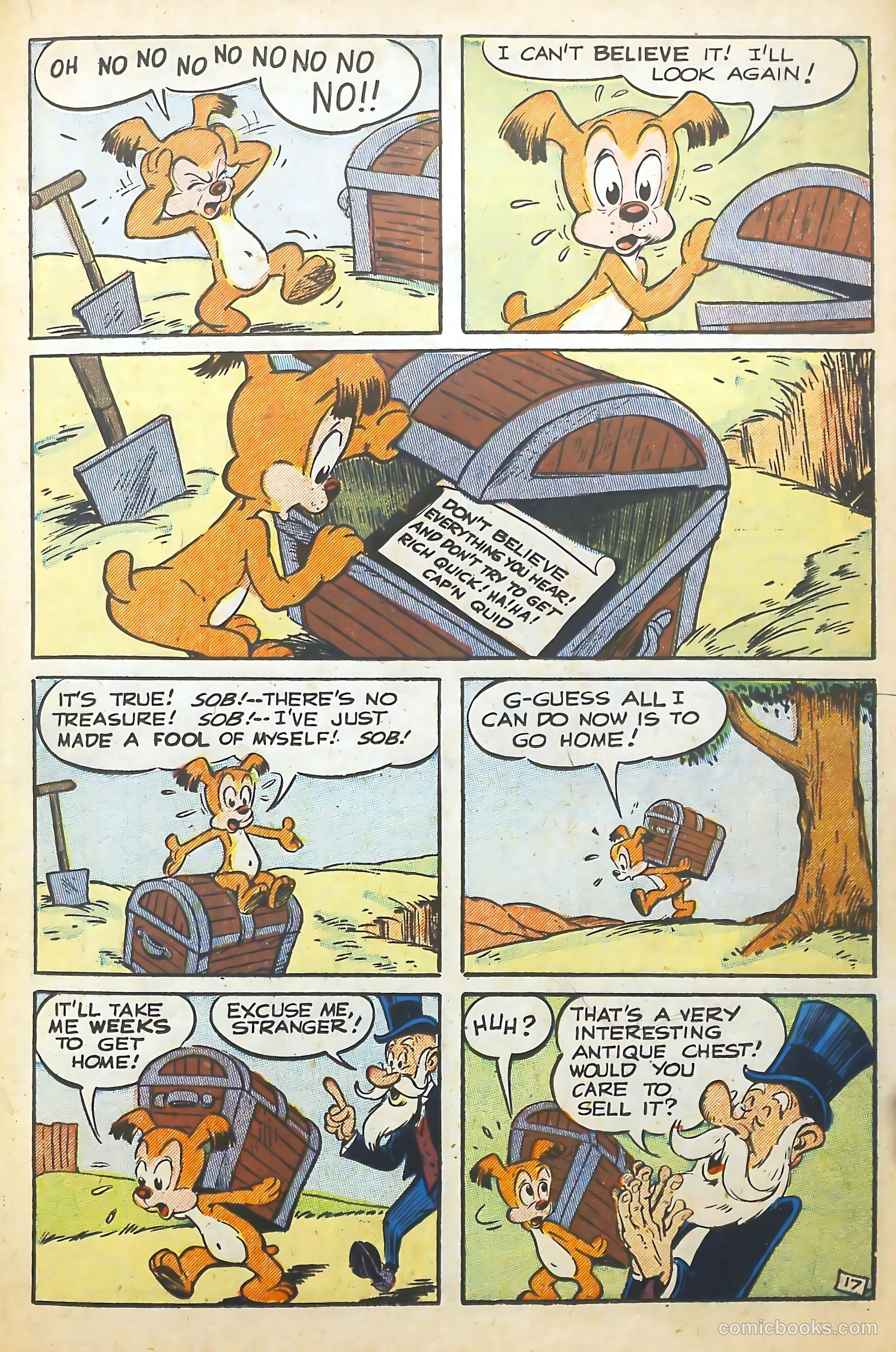 Sniffy the Pup #7 (1950) — page 19 of 36