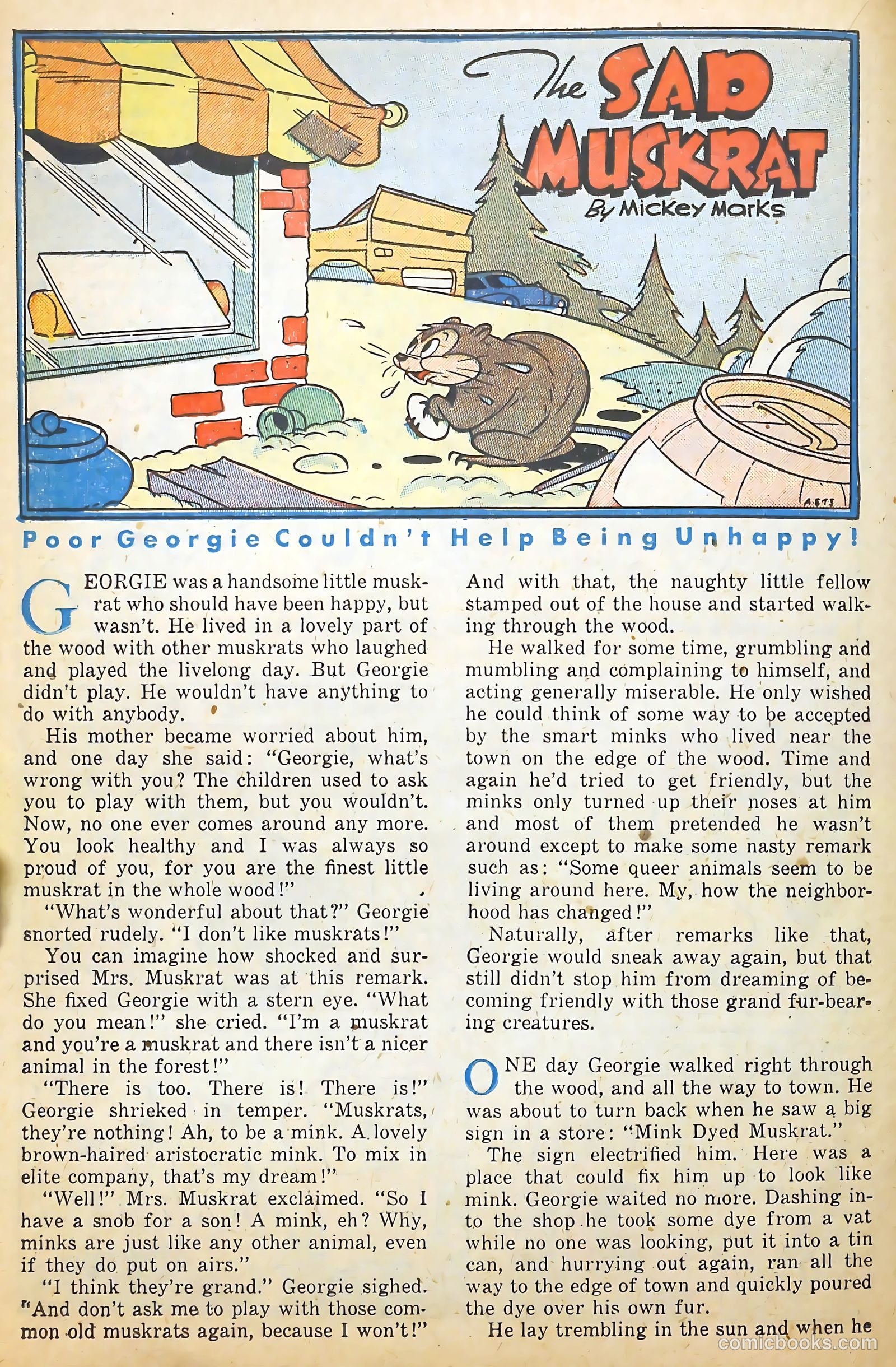 Sniffy the Pup #7 (1950) — page 22 of 36