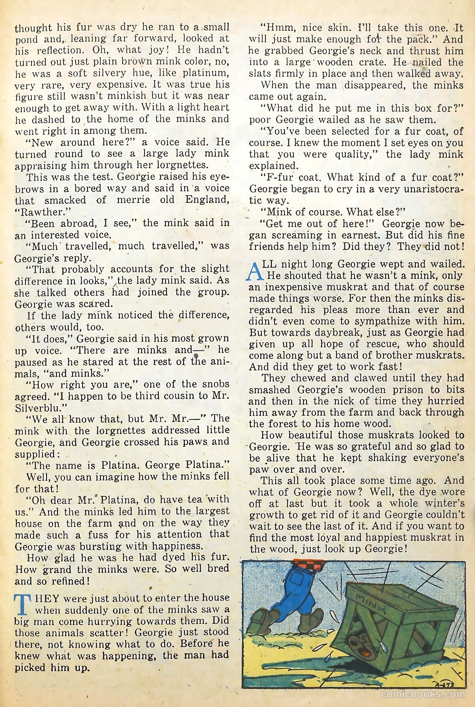 Sniffy the Pup #7 (1950) — page 23 of 36