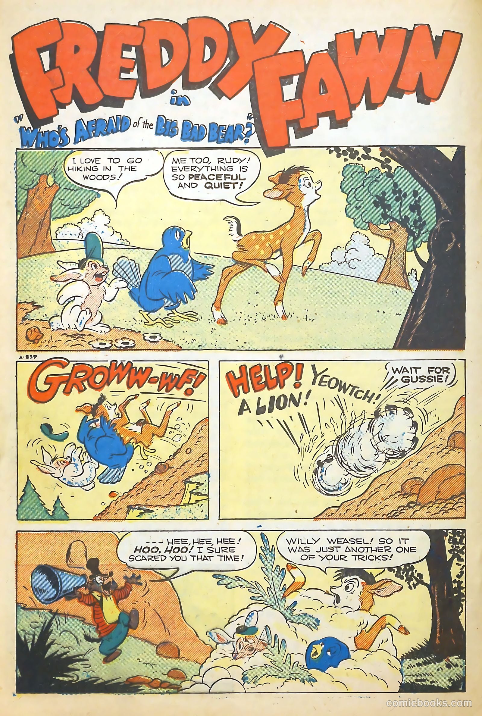 Sniffy the Pup #7 (1950) — page 24 of 36