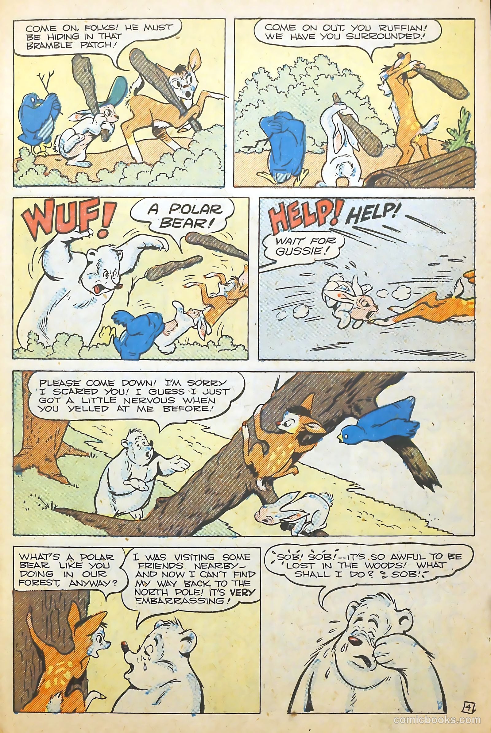 Sniffy the Pup #7 (1950) — page 27 of 36