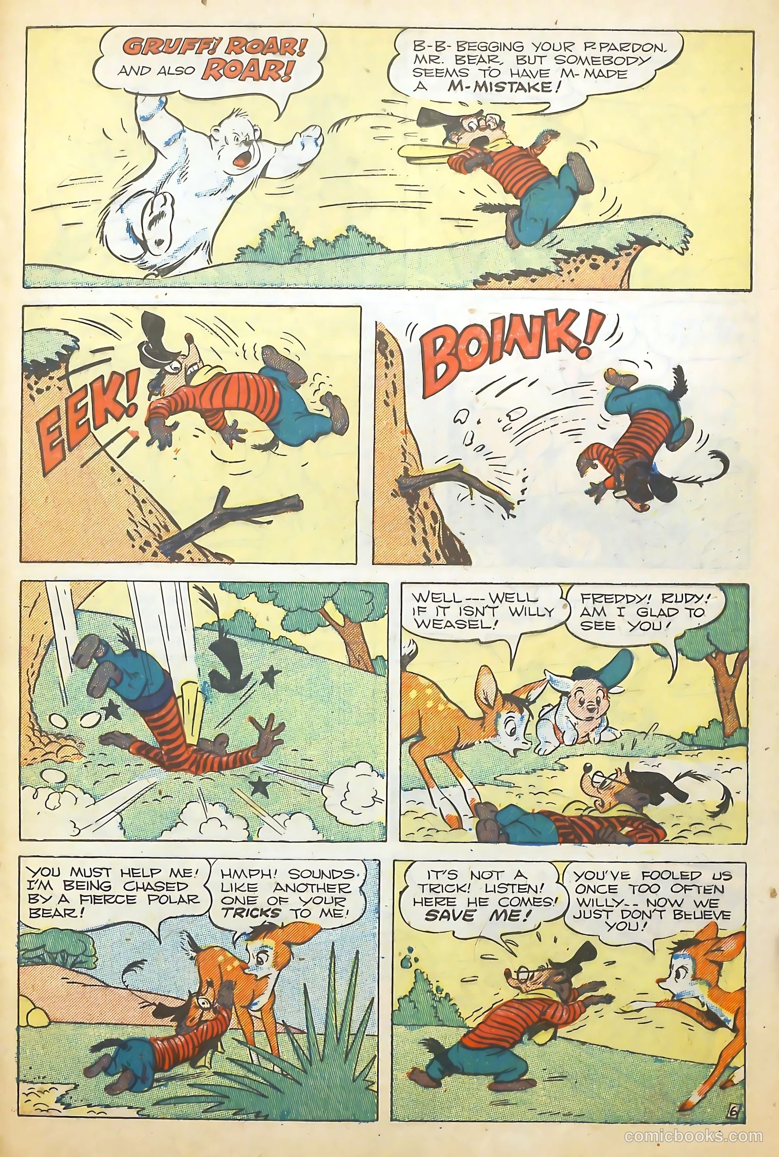 Sniffy the Pup #7 (1950) — page 29 of 36