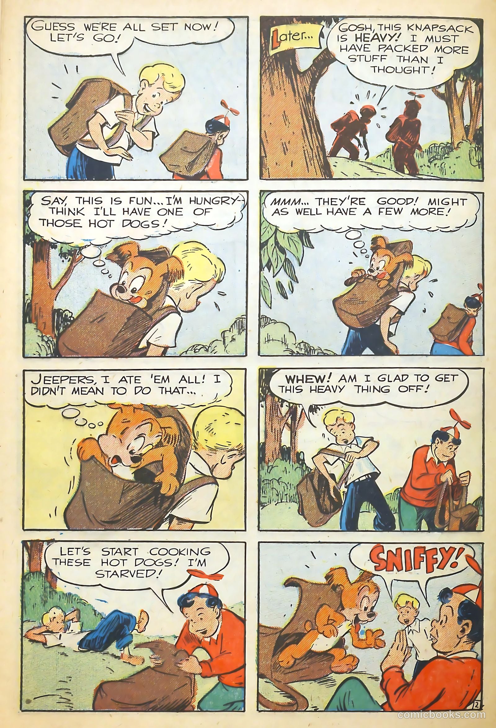 Sniffy the Pup #7 (1950) — page 32 of 36