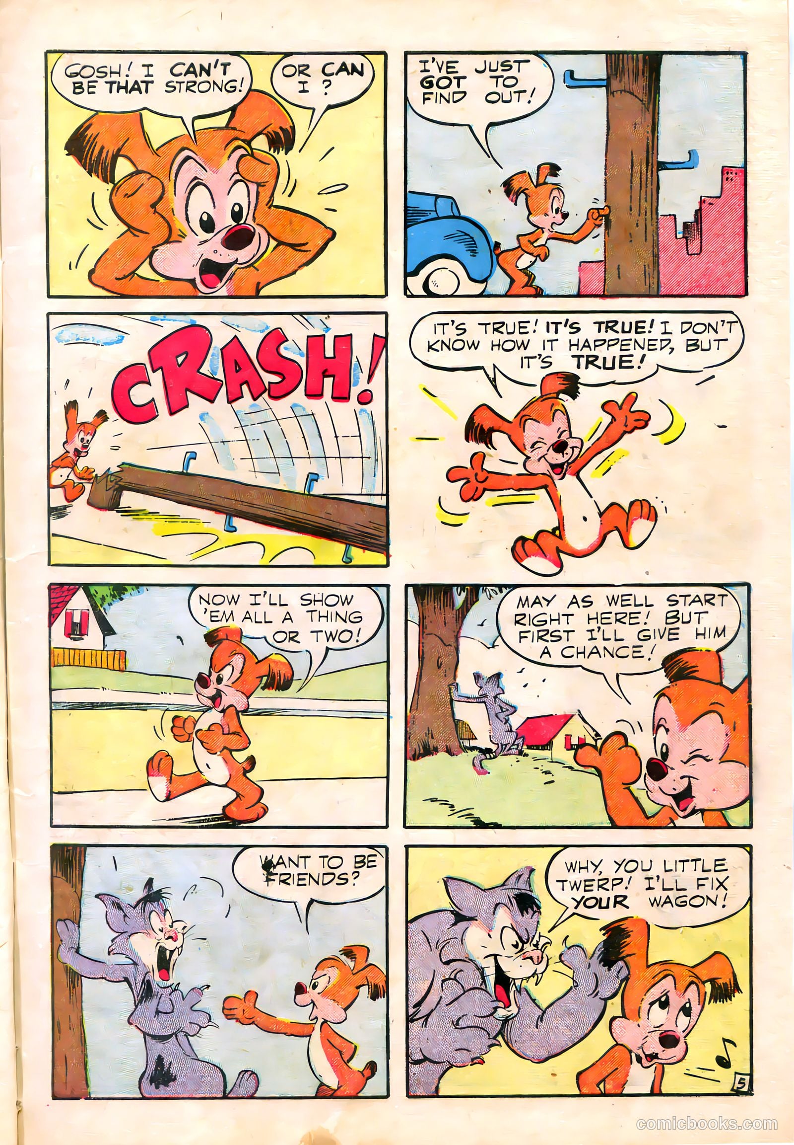Sniffy the Pup #8 (1950) — page 7 of 36