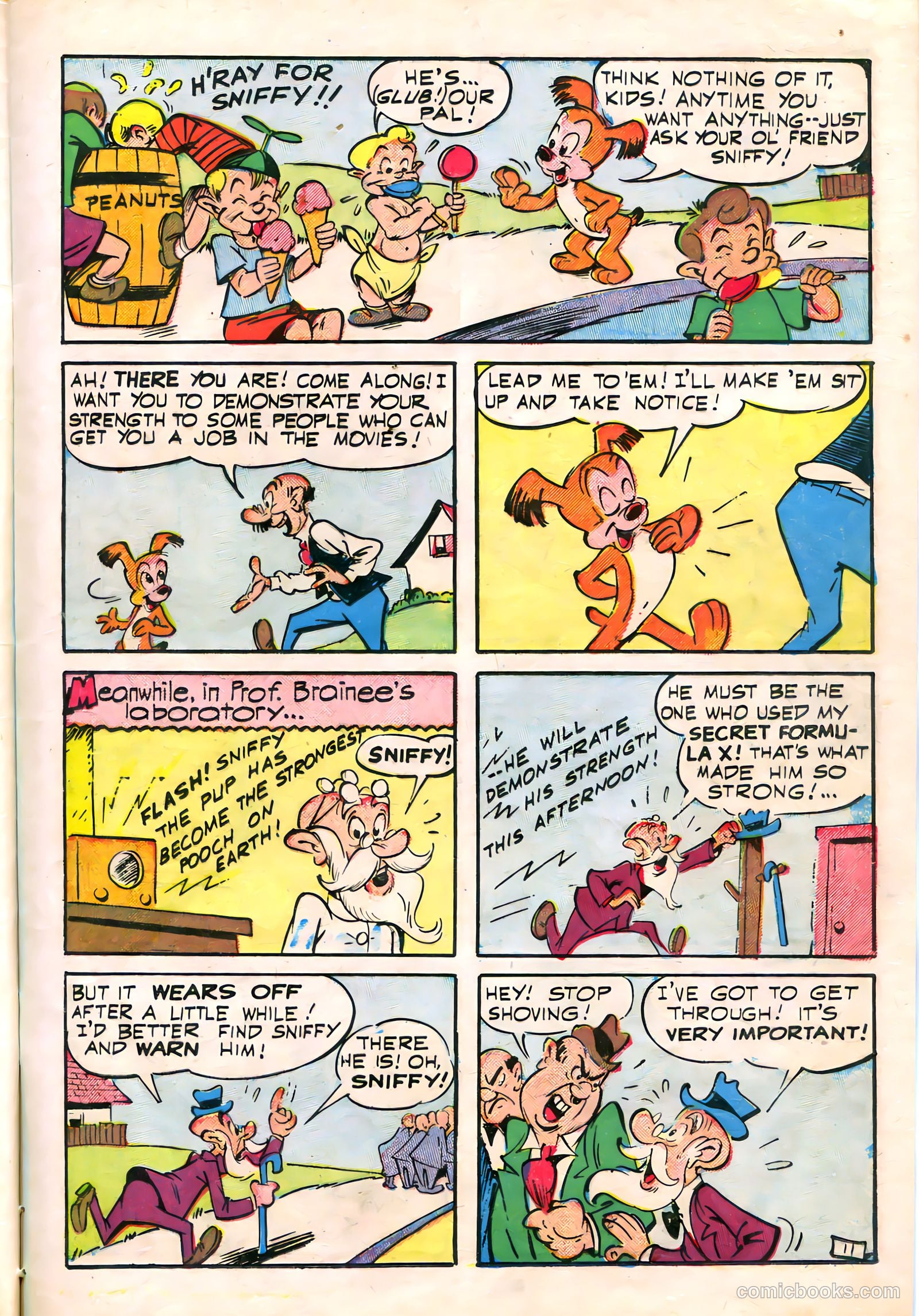 Sniffy the Pup #8 (1950) — page 13 of 36
