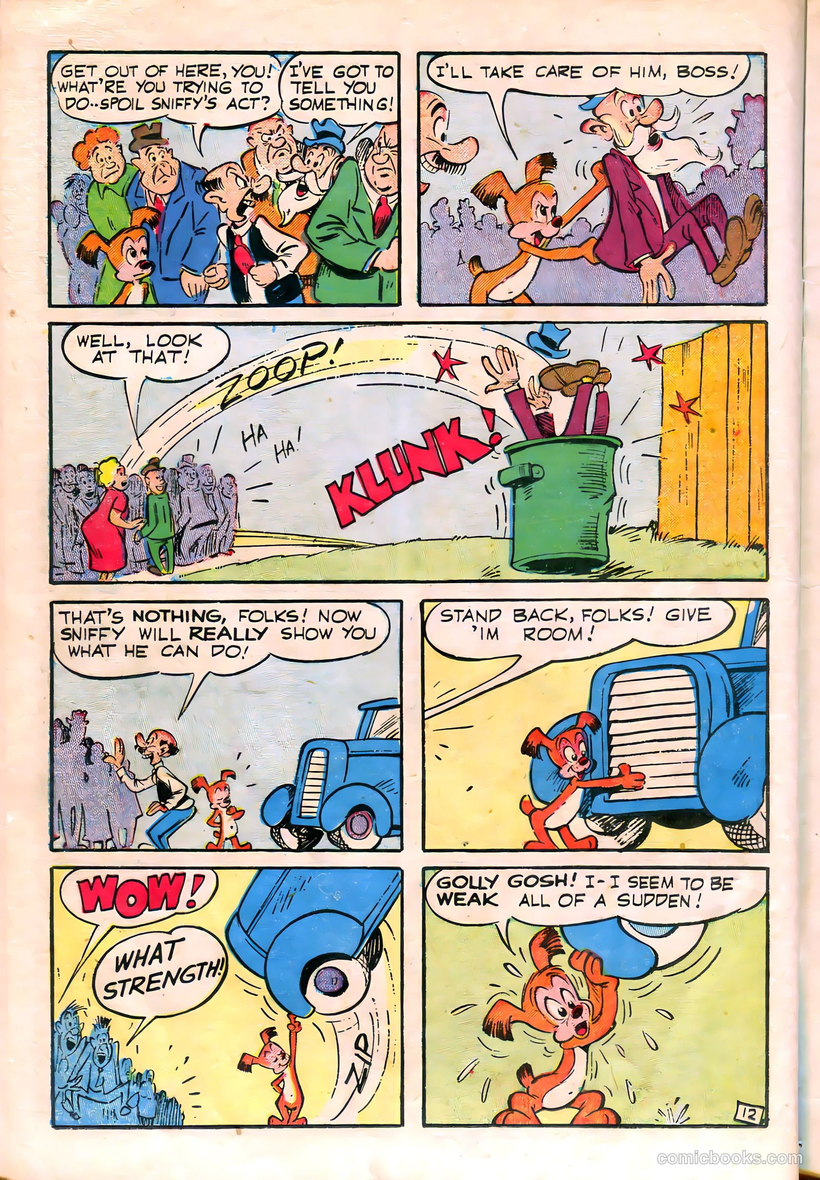 Sniffy the Pup #8 (1950) — page 14 of 36