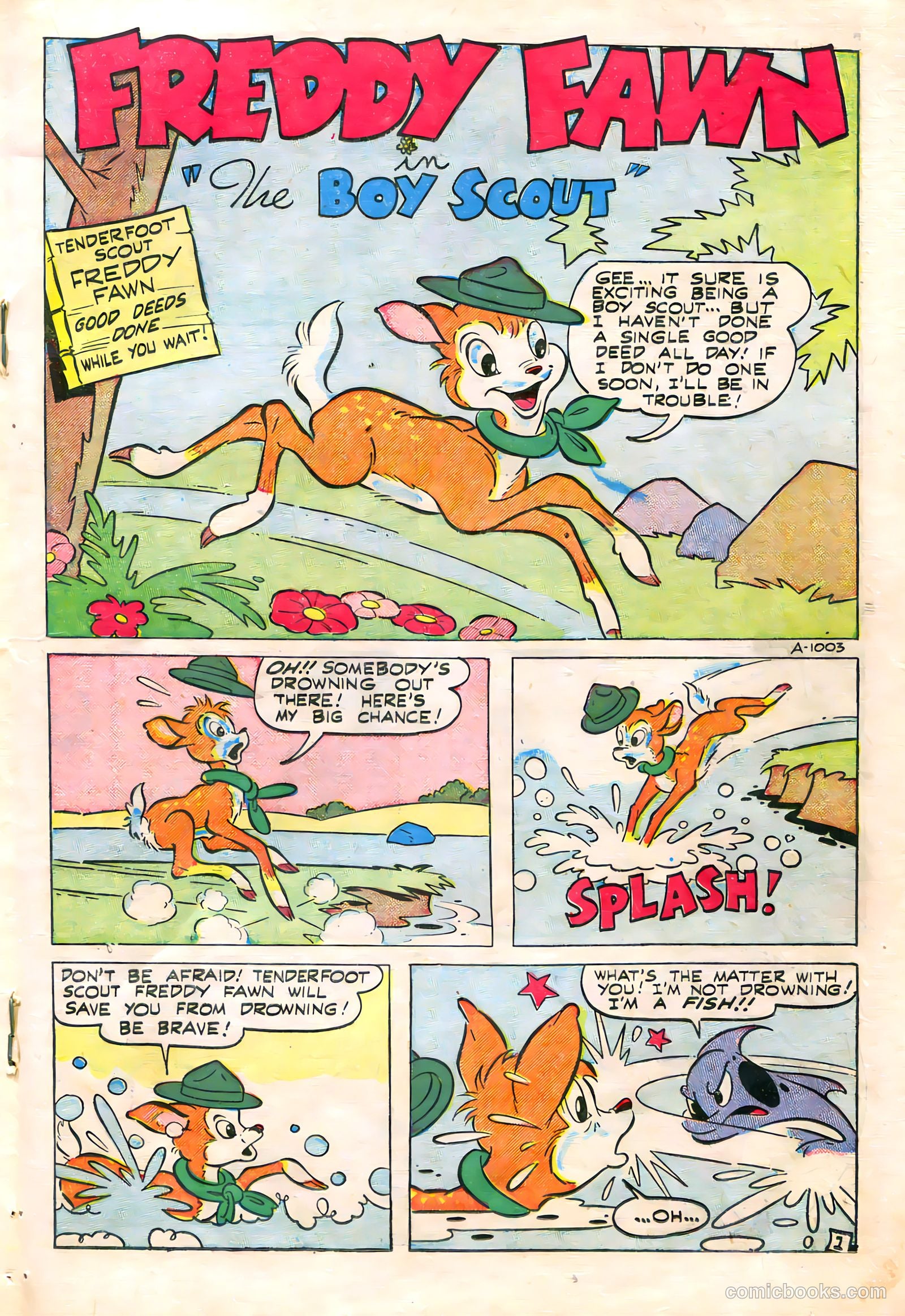 Sniffy the Pup #8 (1950) — page 19 of 36