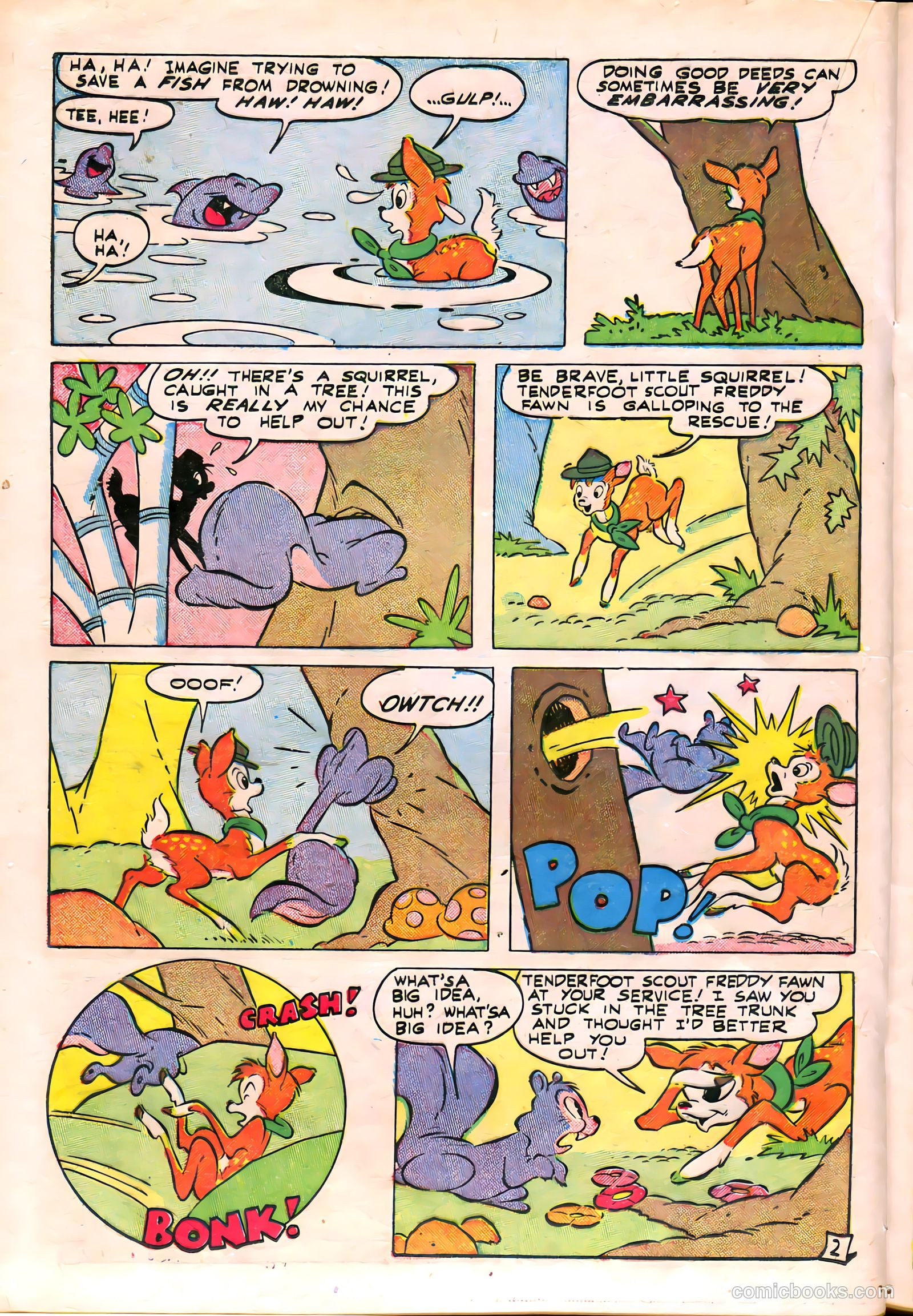 Sniffy the Pup #8 (1950) — page 20 of 36