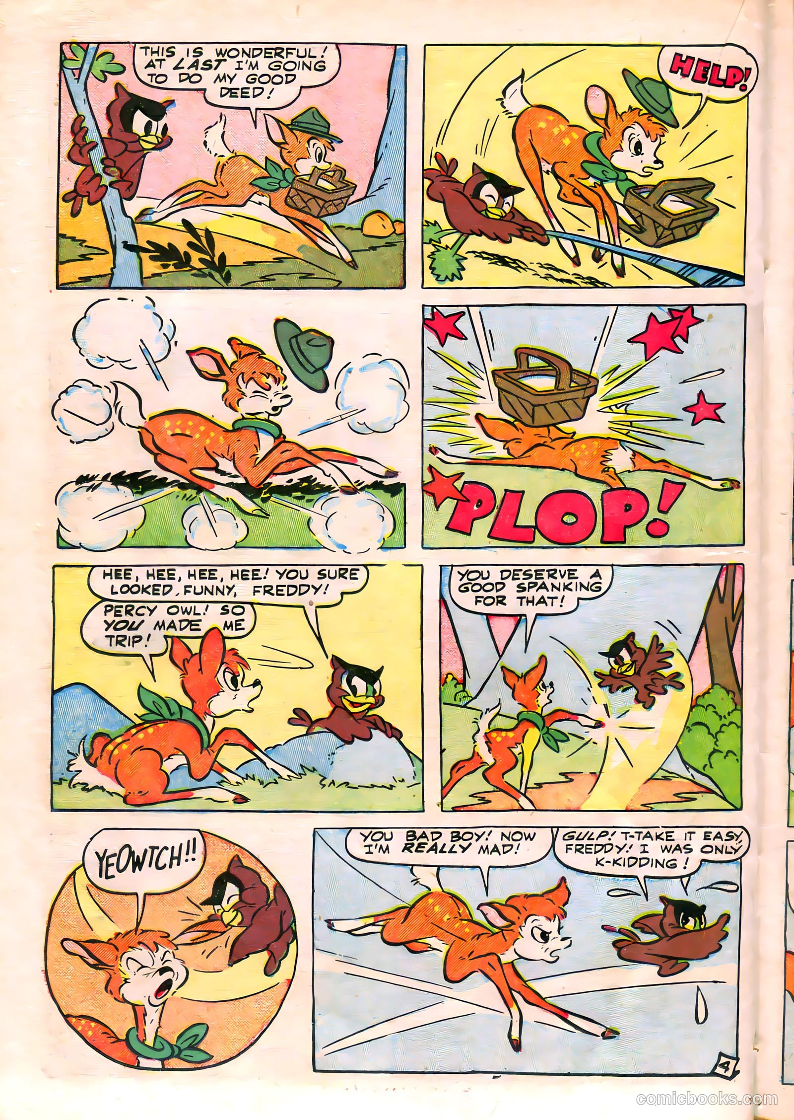 Sniffy the Pup #8 (1950) — page 22 of 36