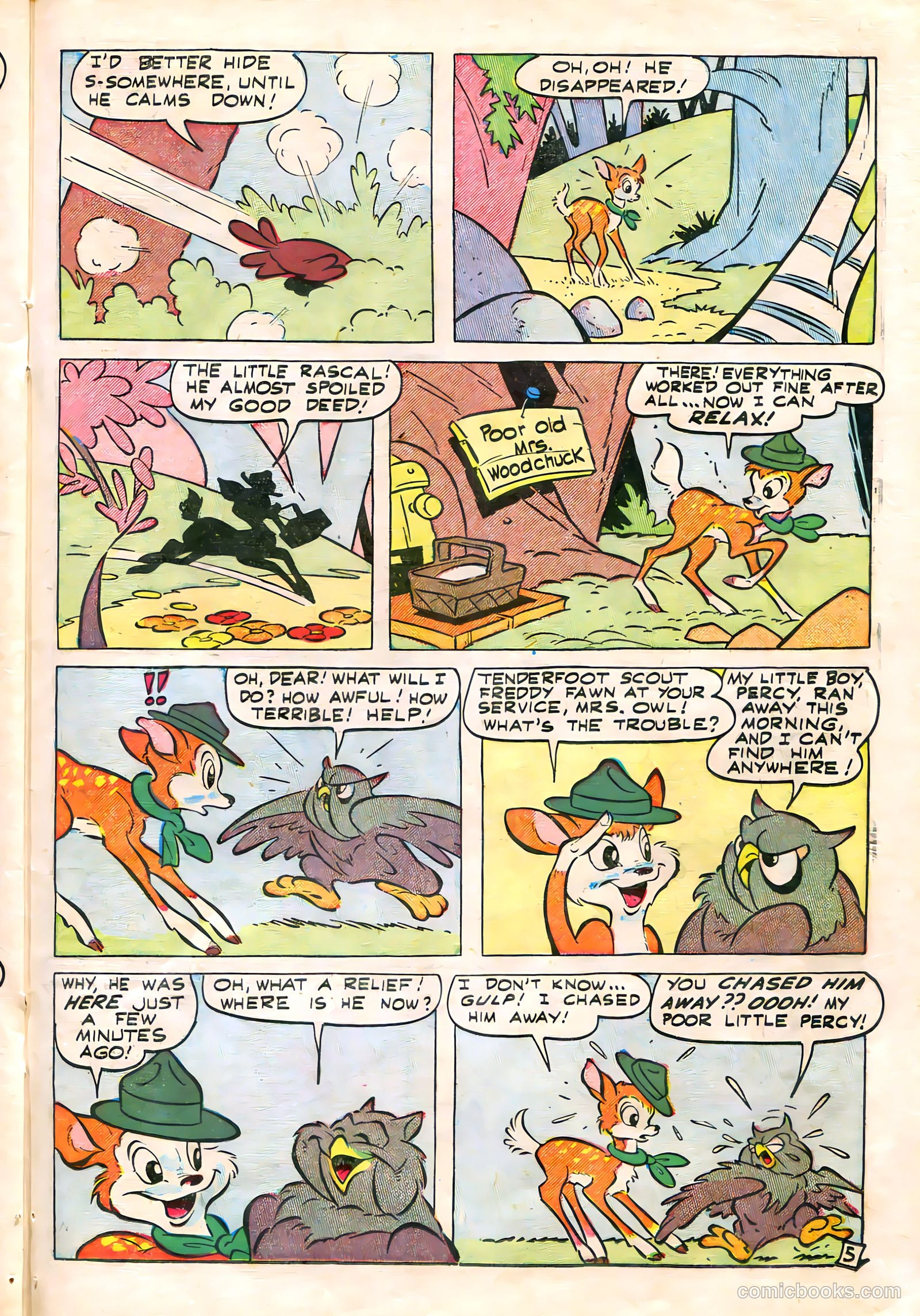 Sniffy the Pup #8 (1950) — page 23 of 36