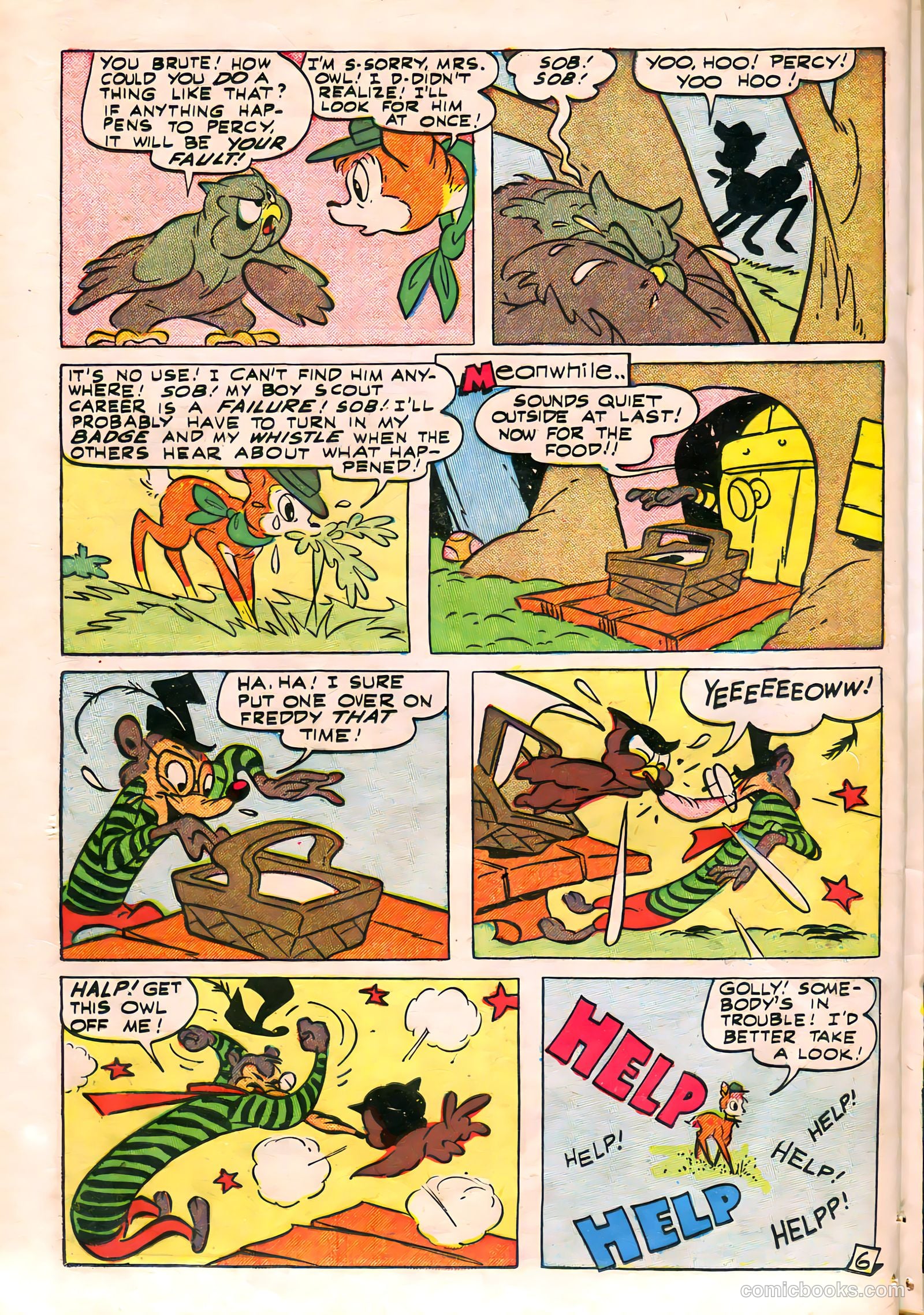 Sniffy the Pup #8 (1950) — page 24 of 36