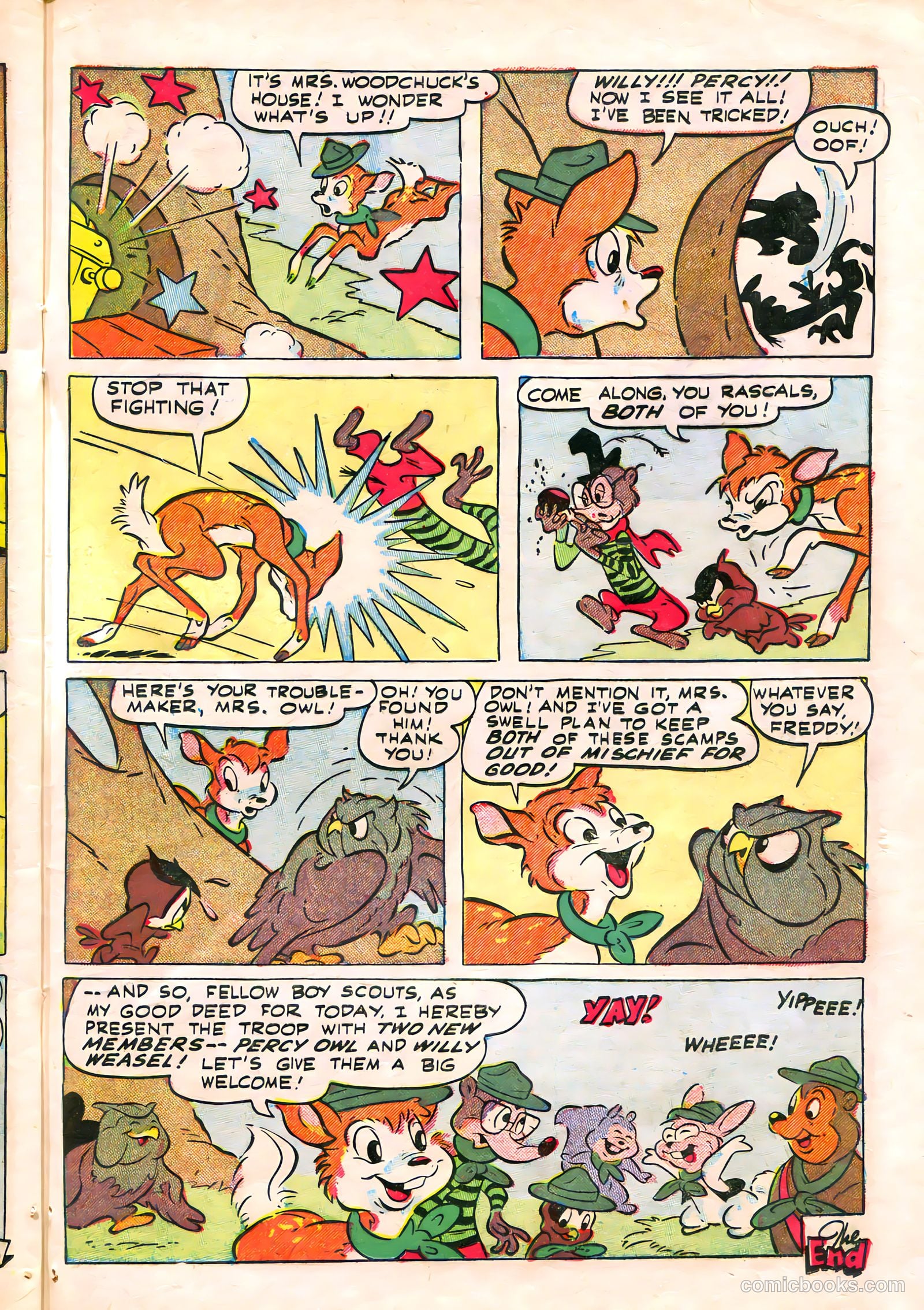 Sniffy the Pup #8 (1950) — page 25 of 36