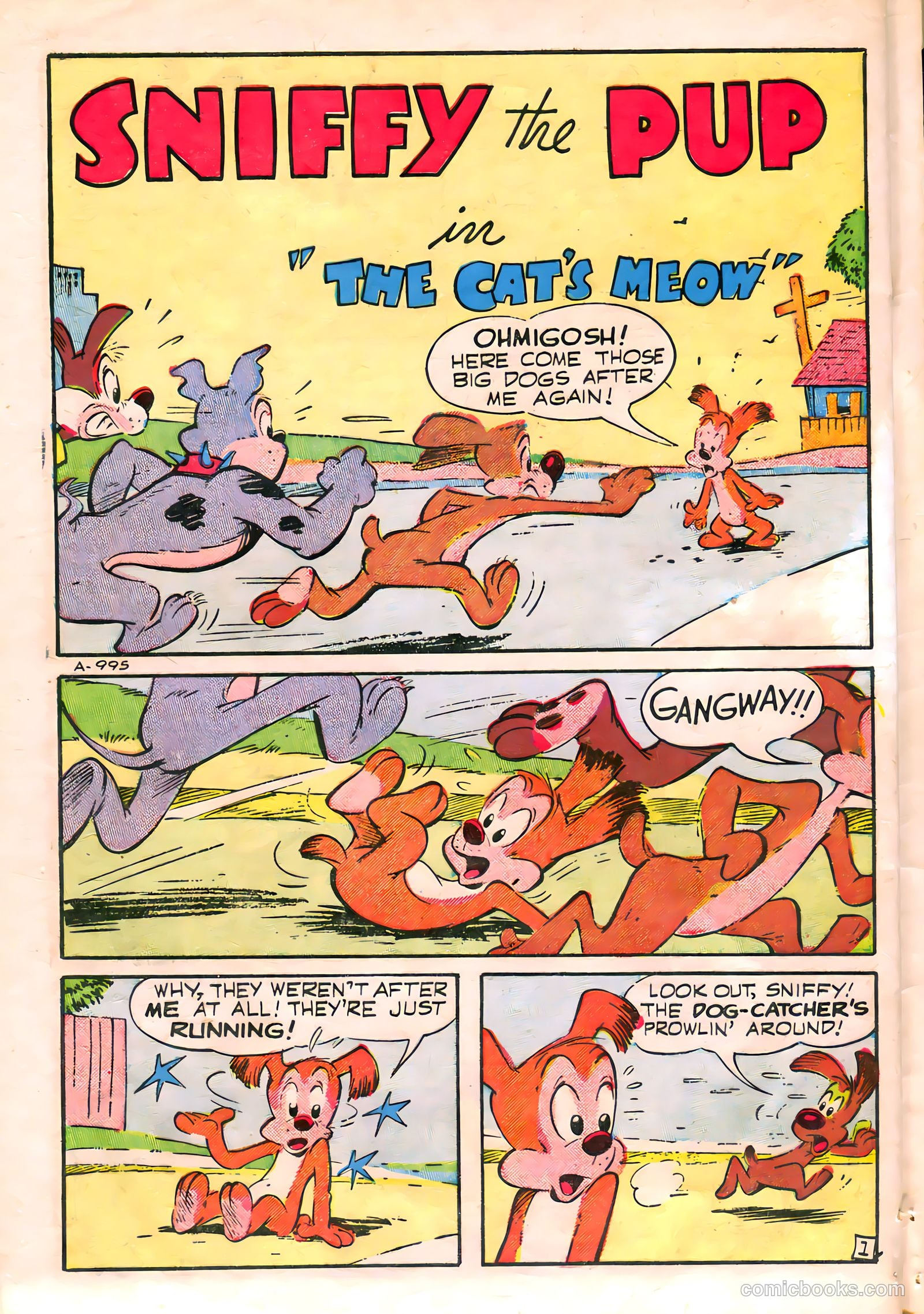 Sniffy the Pup #8 (1950) — page 28 of 36