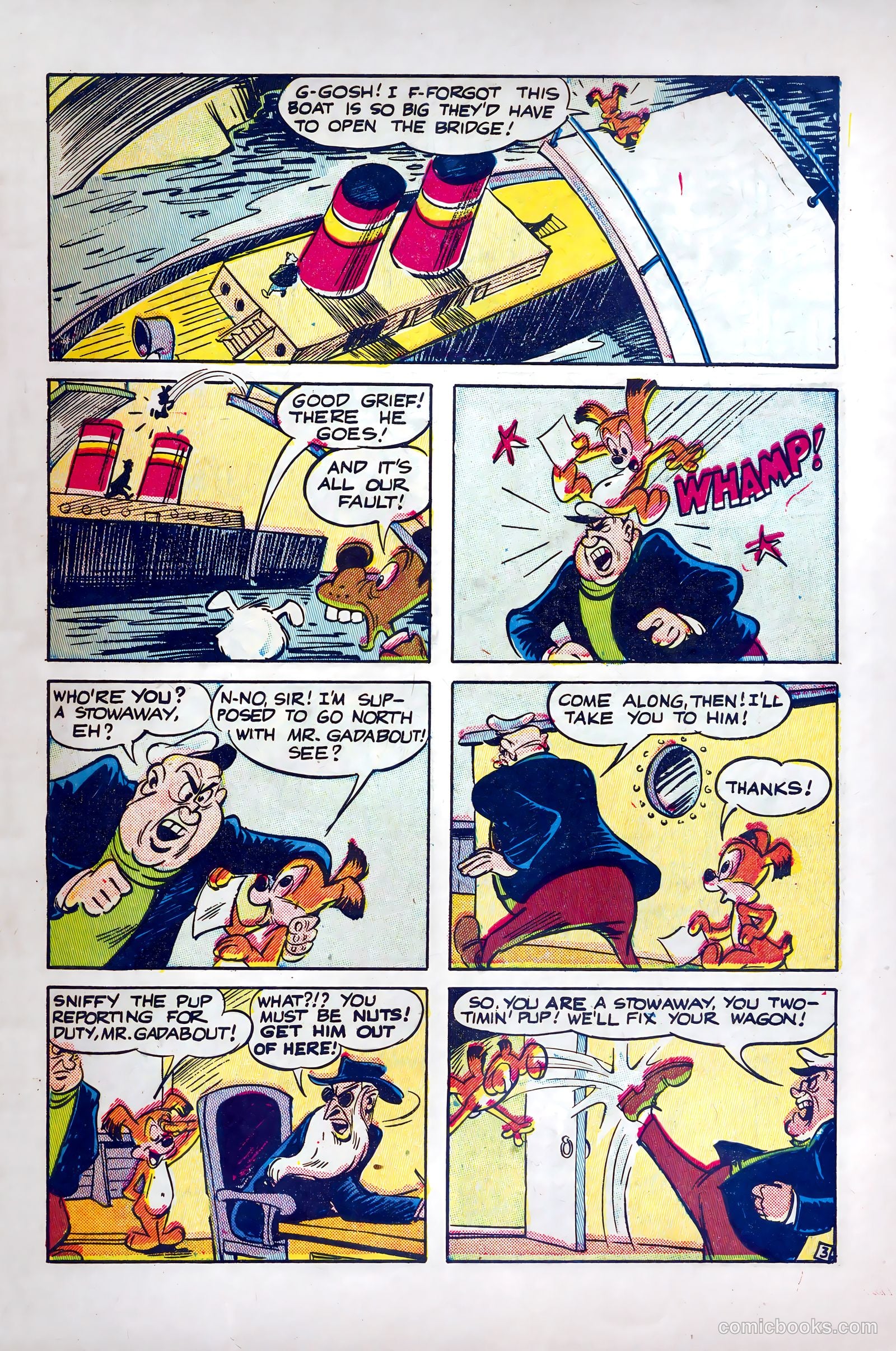 Sniffy the Pup #9 (1950) — page 5 of 36