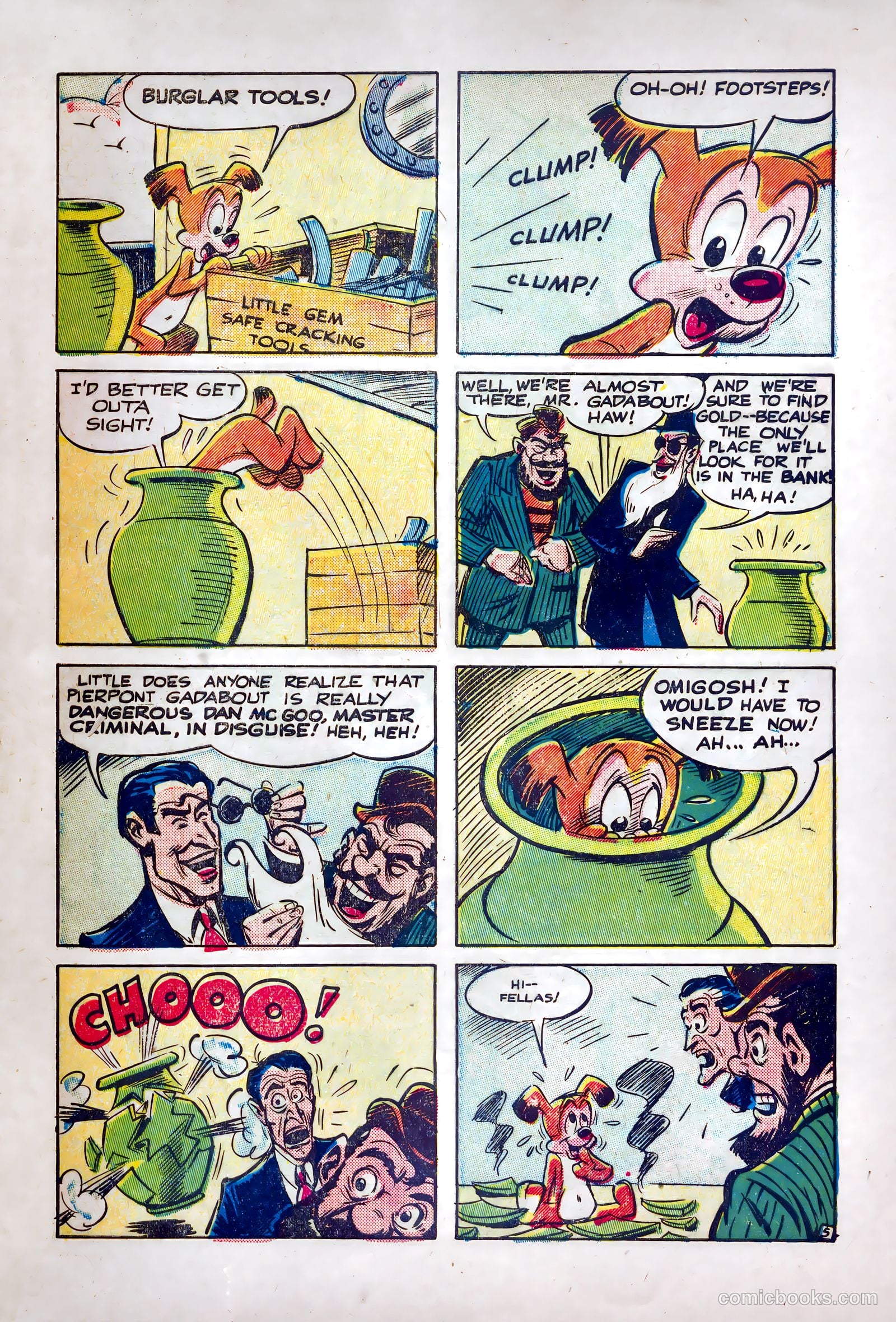 Sniffy the Pup #9 (1950) — page 7 of 36