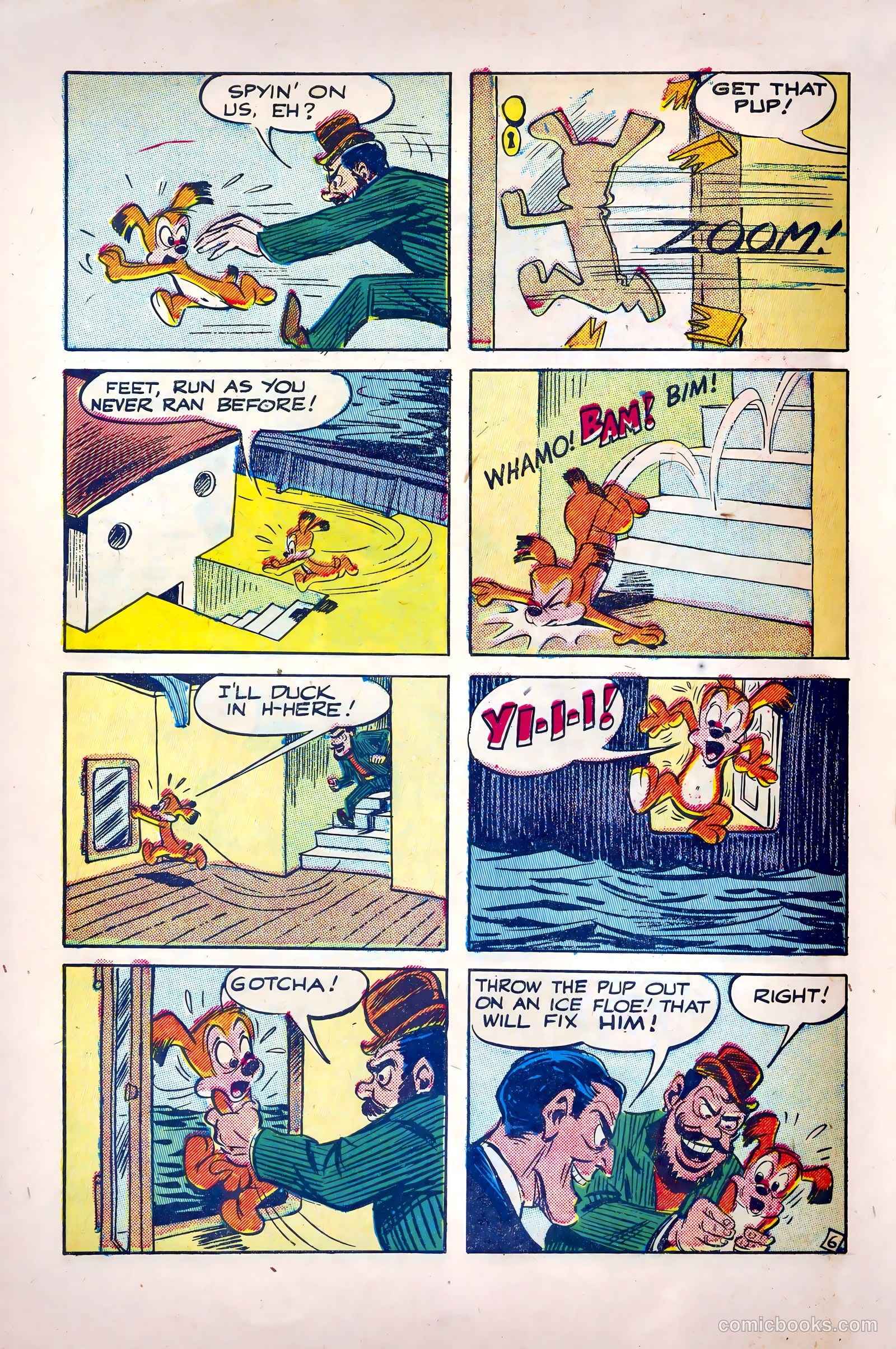 Sniffy the Pup #9 (1950) — page 8 of 36