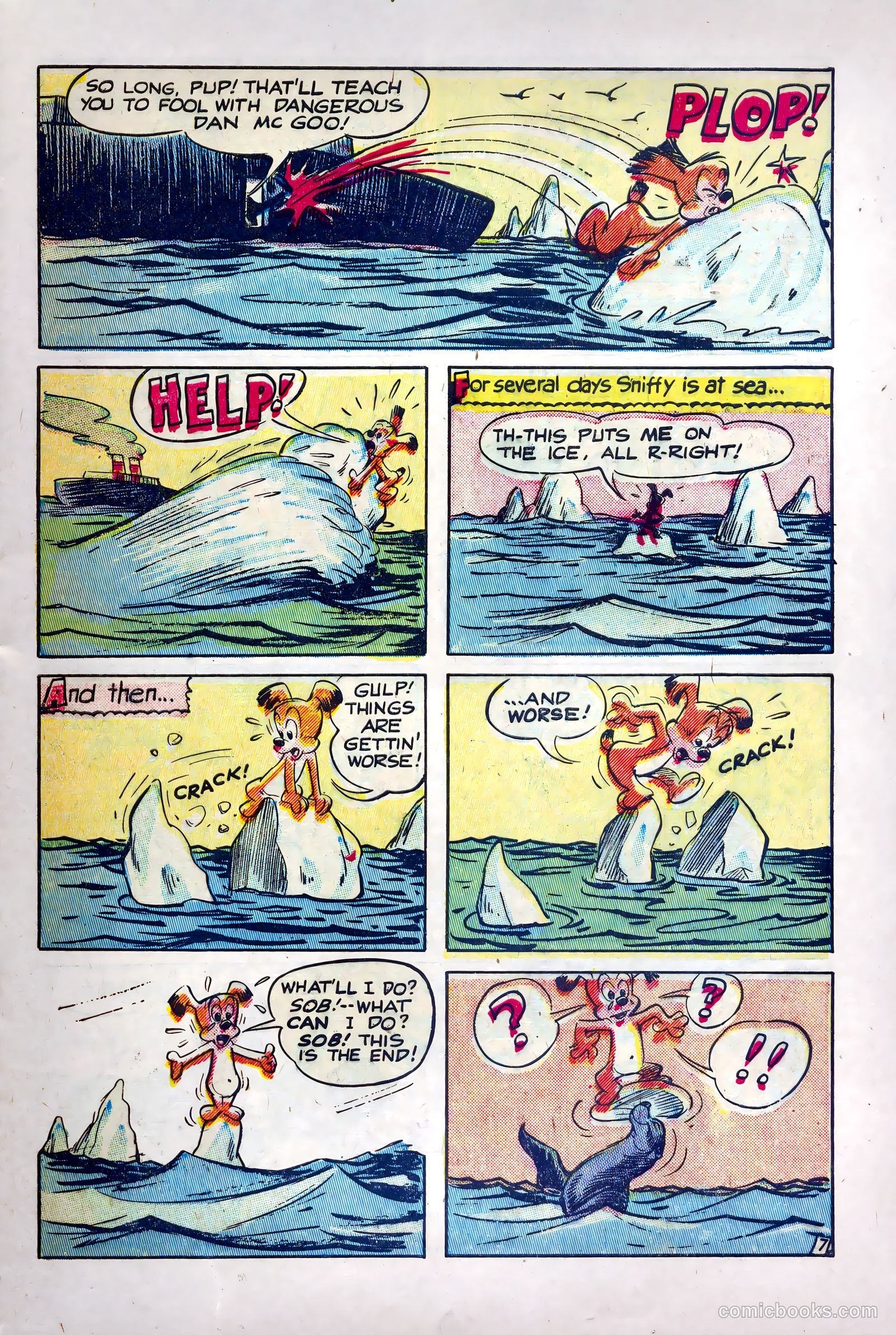 Sniffy the Pup #9 (1950) — page 9 of 36
