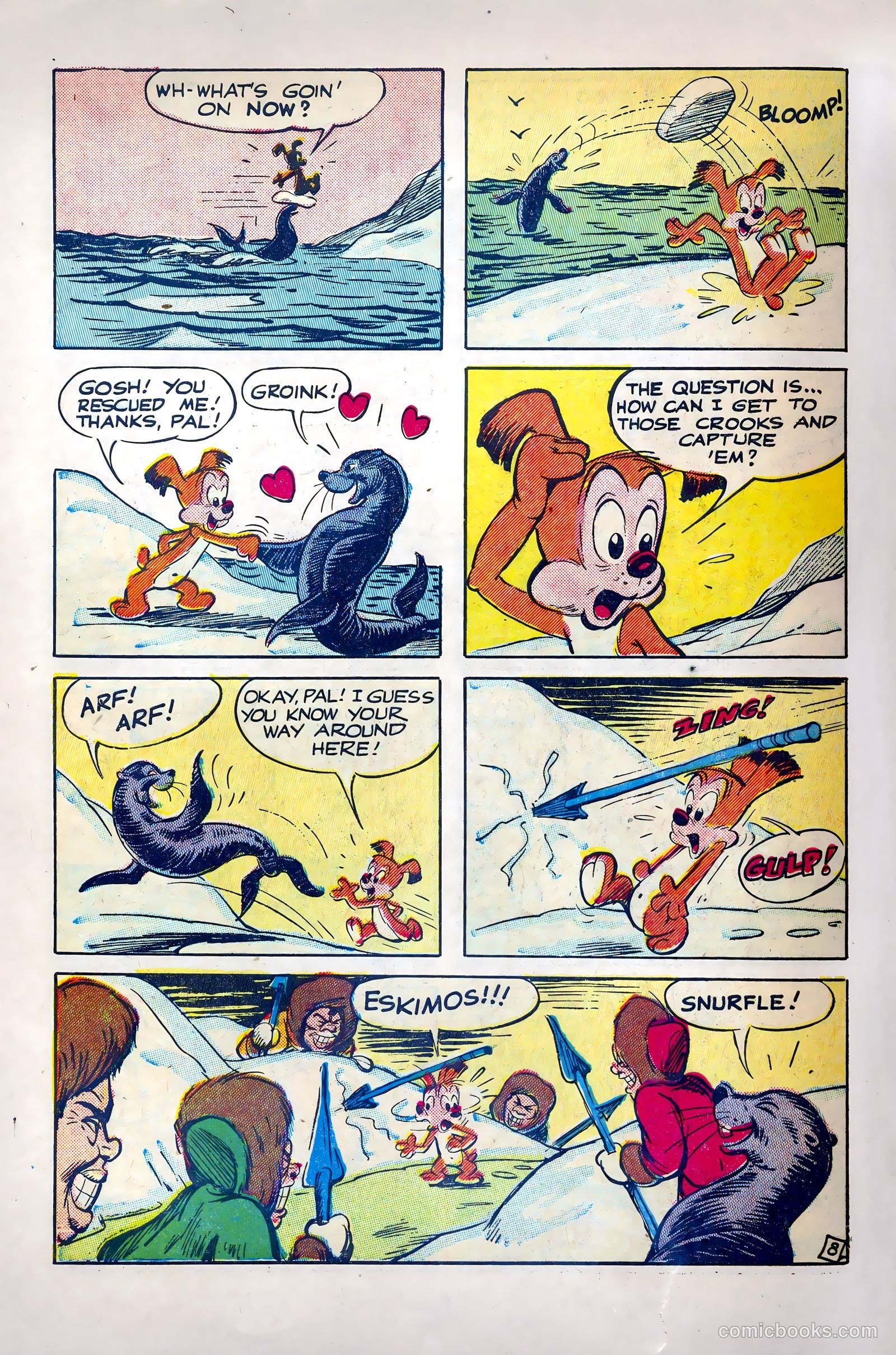 Sniffy the Pup #9 (1950) — page 10 of 36
