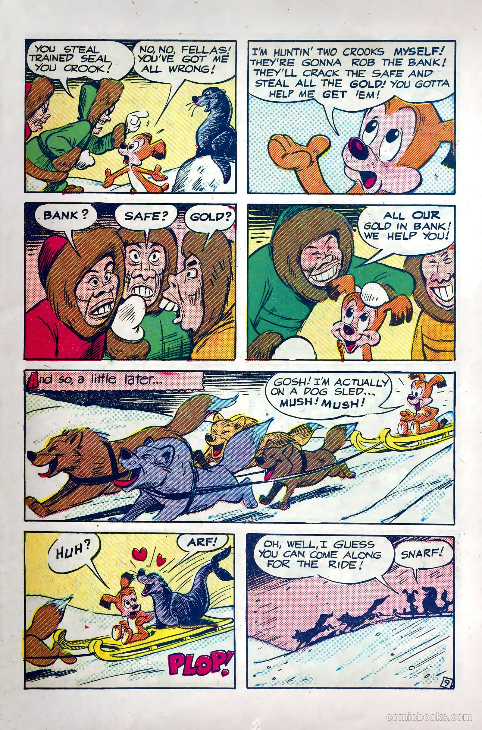 Sniffy the Pup #9 (1950) — page 11 of 36