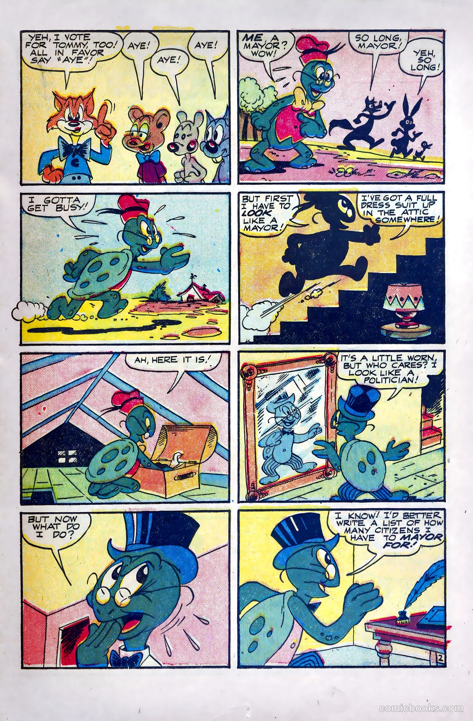 Sniffy the Pup #9 (1950) — page 17 of 36