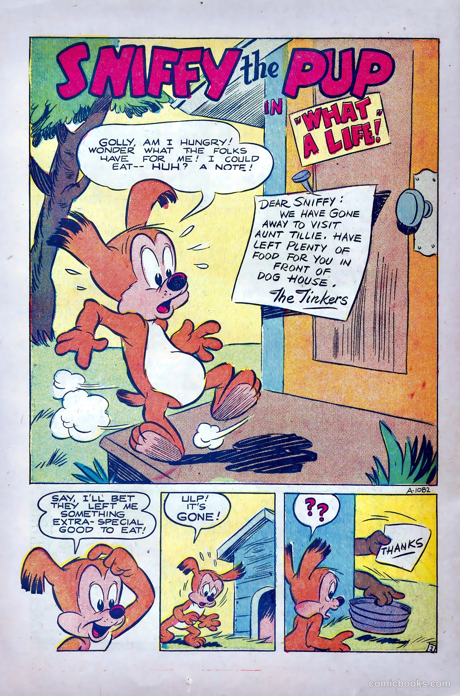 Sniffy the Pup #9 (1950) — page 26 of 36
