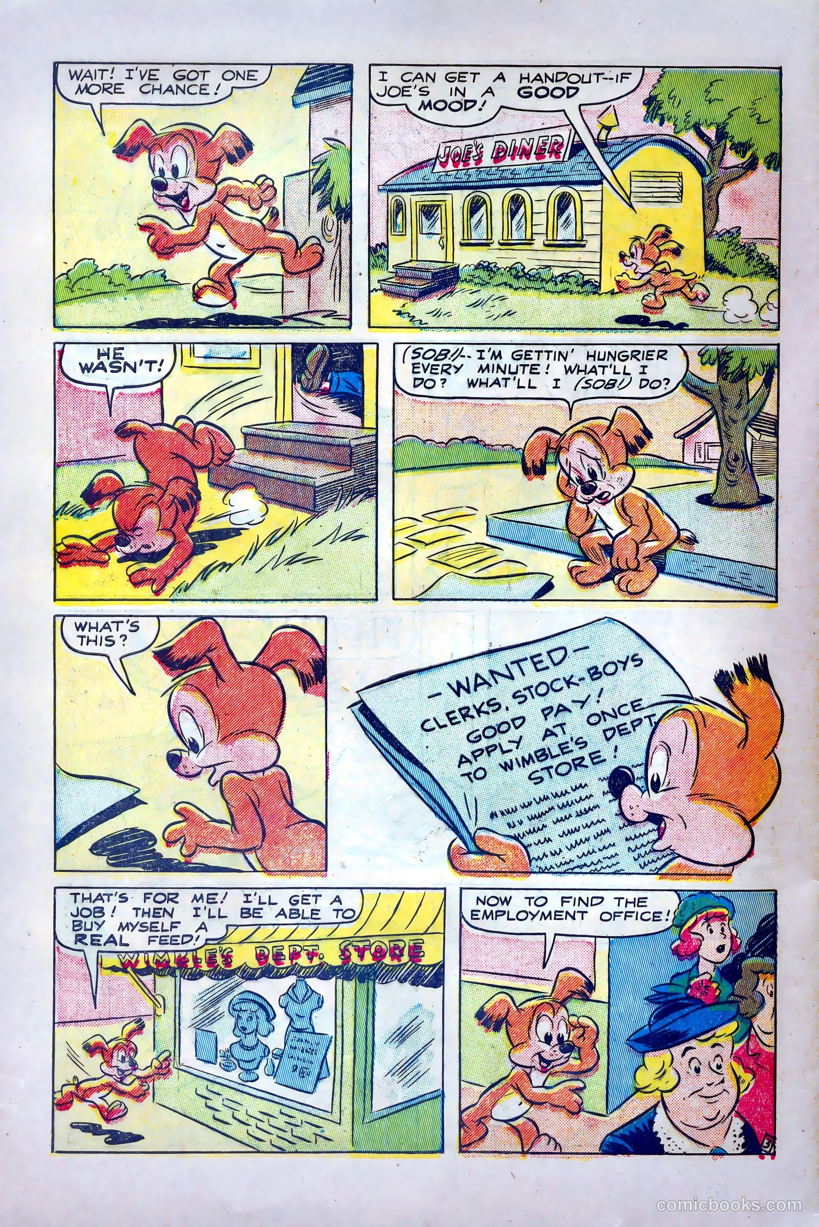 Sniffy the Pup #9 (1950) — page 28 of 36