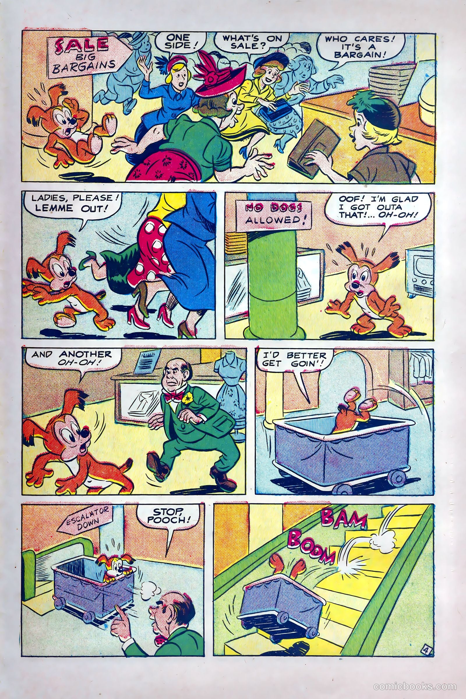 Sniffy the Pup #9 (1950) — page 29 of 36