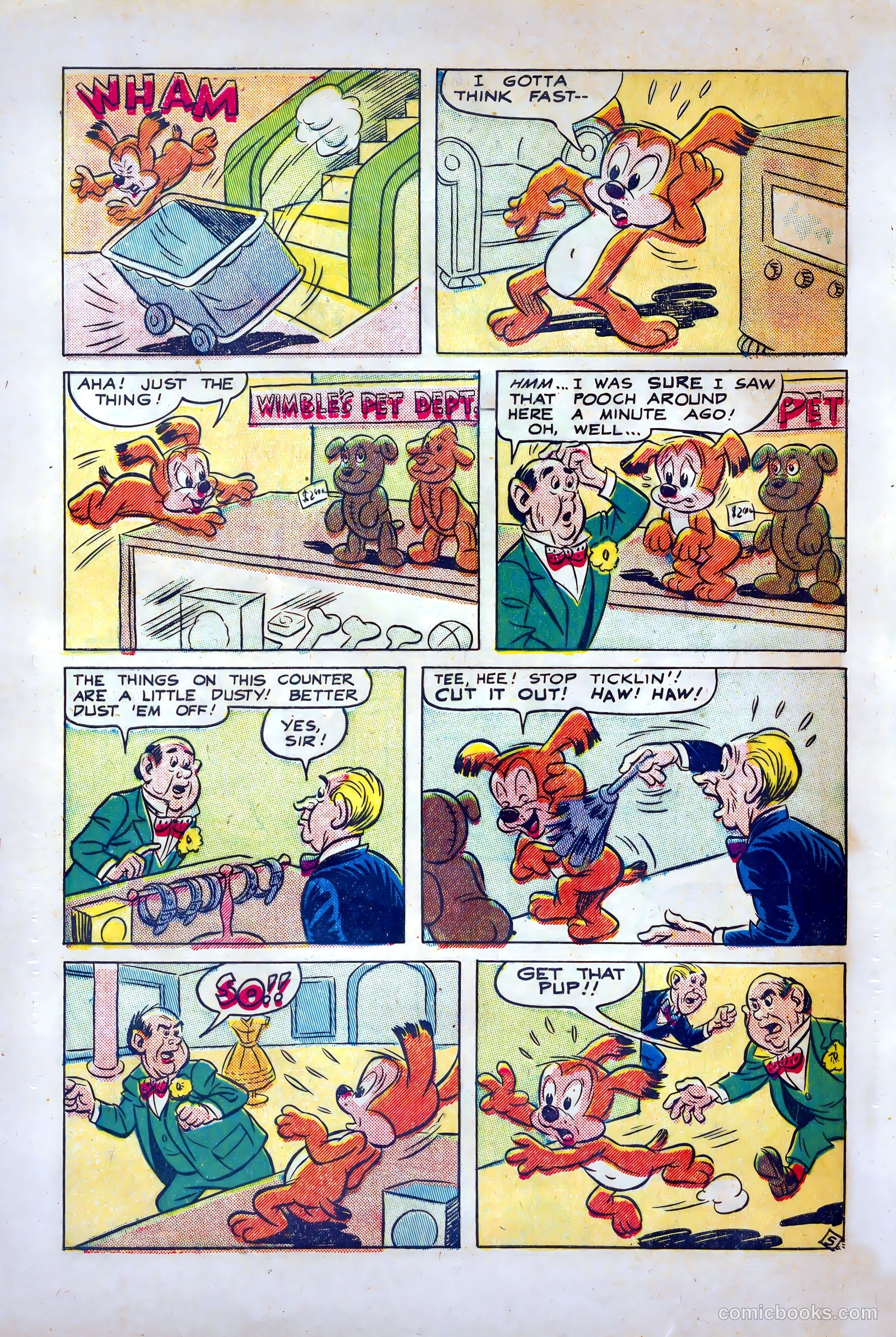Sniffy the Pup #9 (1950) — page 30 of 36