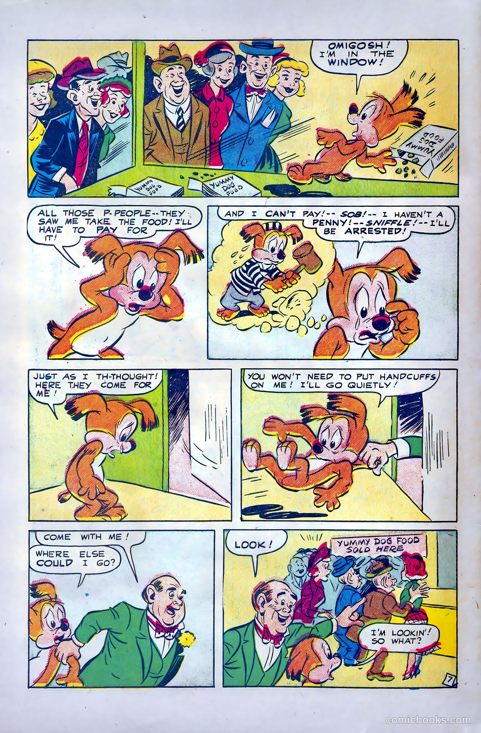 Sniffy the Pup #9 (1950) — page 32 of 36