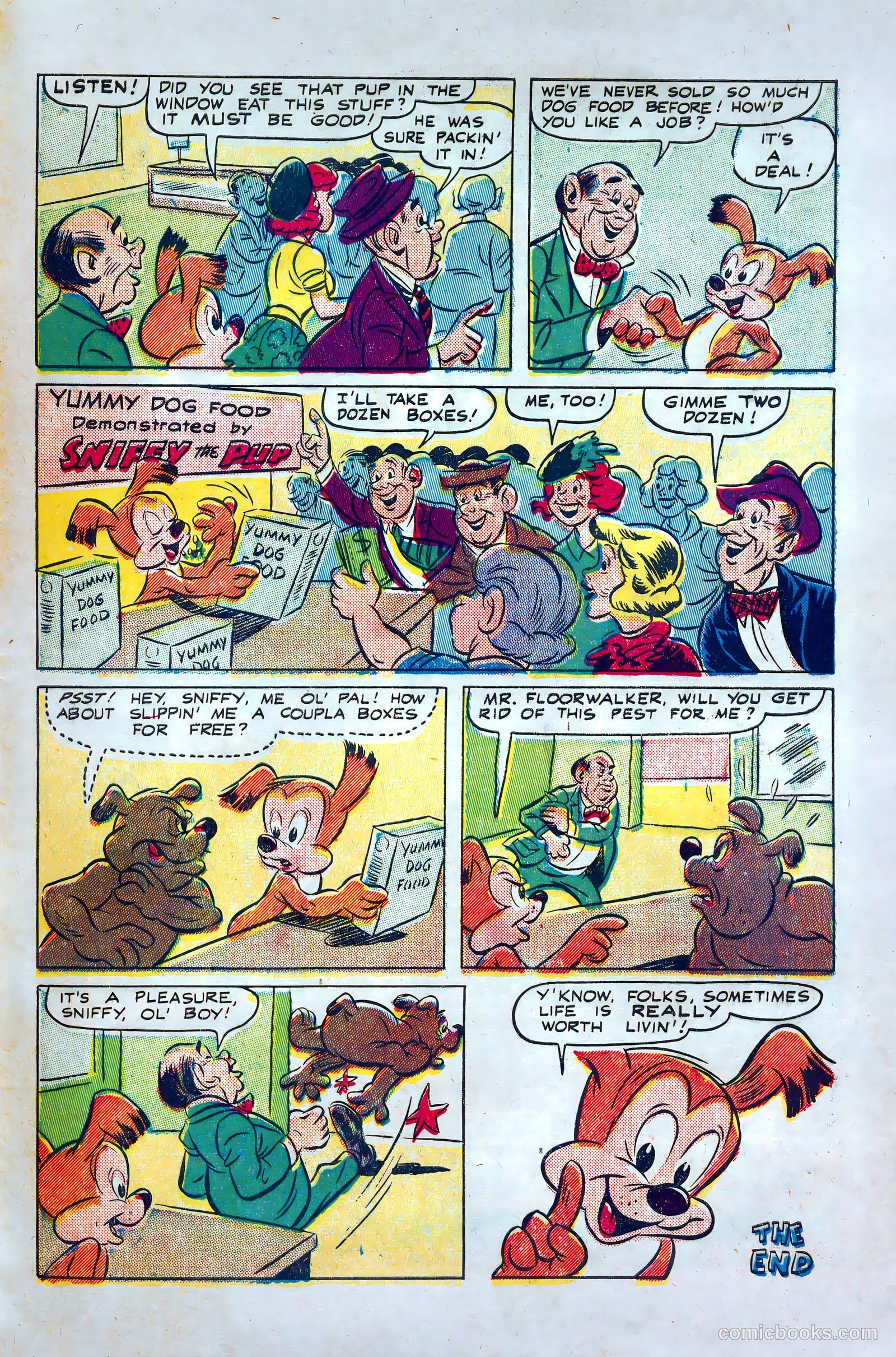 Sniffy the Pup #9 (1950) — page 33 of 36