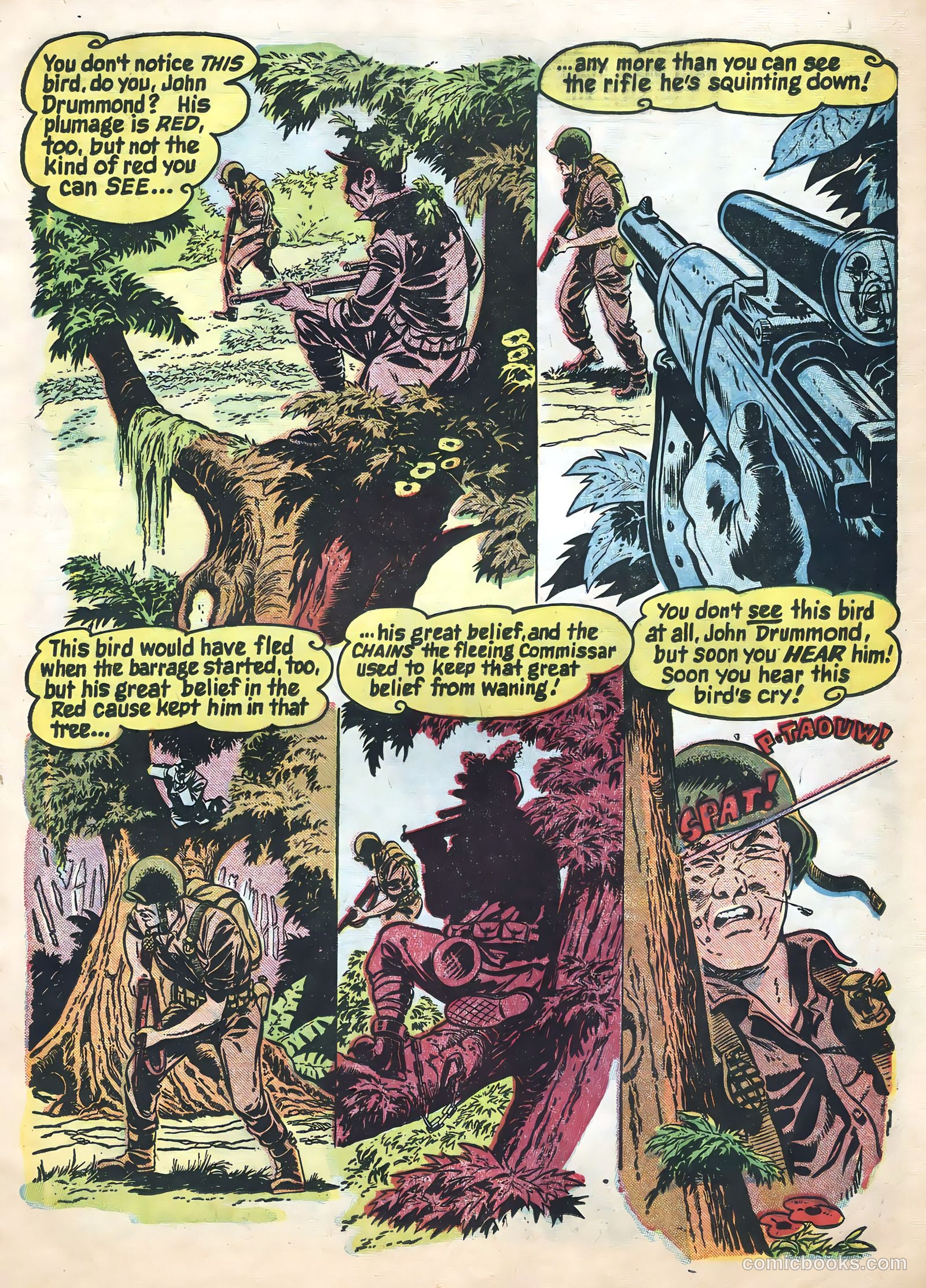 Soldier and Marine Comics #11 (1954) — page 11 of 36