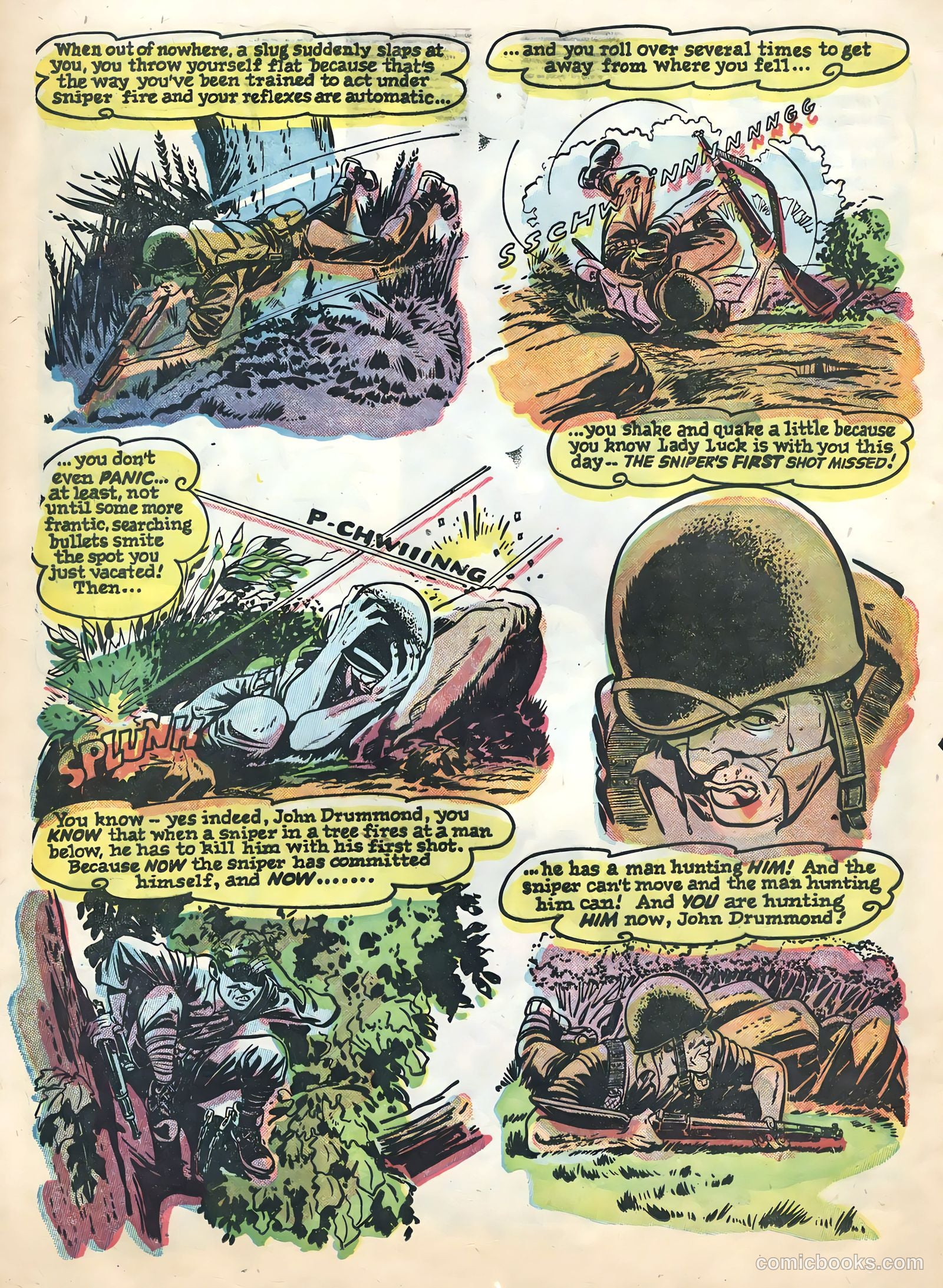 Soldier and Marine Comics #11 (1954) — page 12 of 36