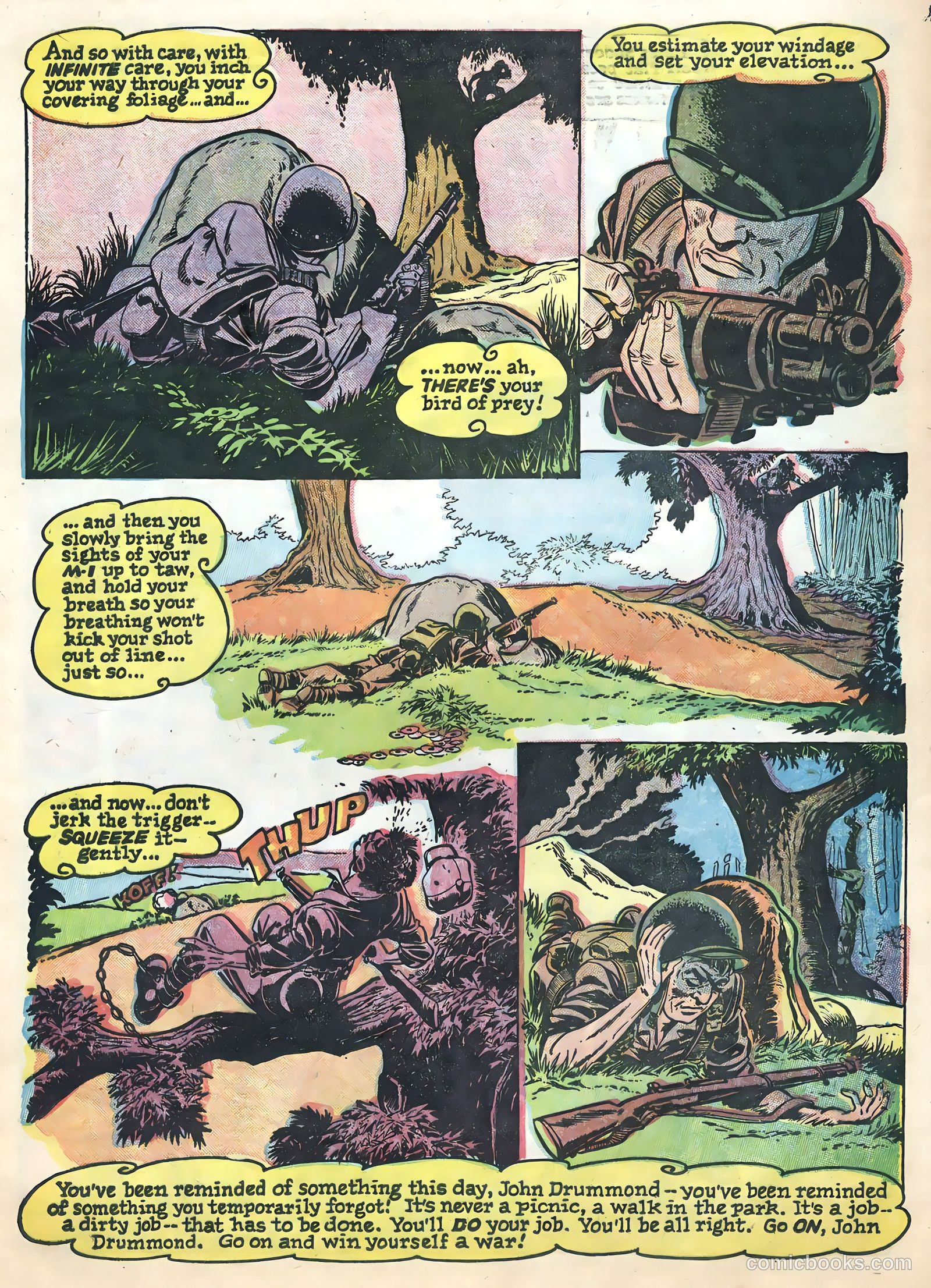 Soldier and Marine Comics #11 (1954) — page 13 of 36