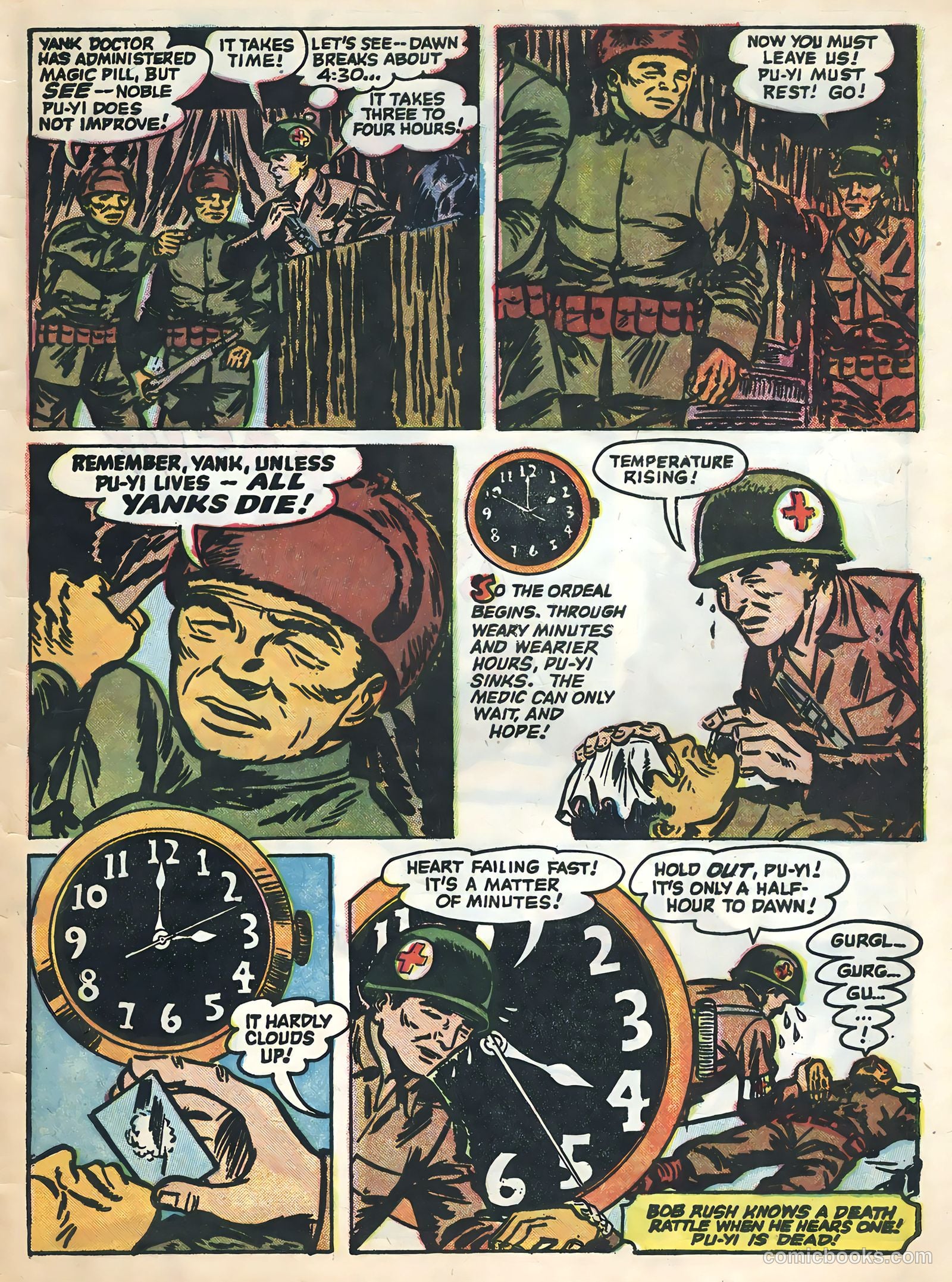 Soldier and Marine Comics #11 (1954) — page 33 of 36