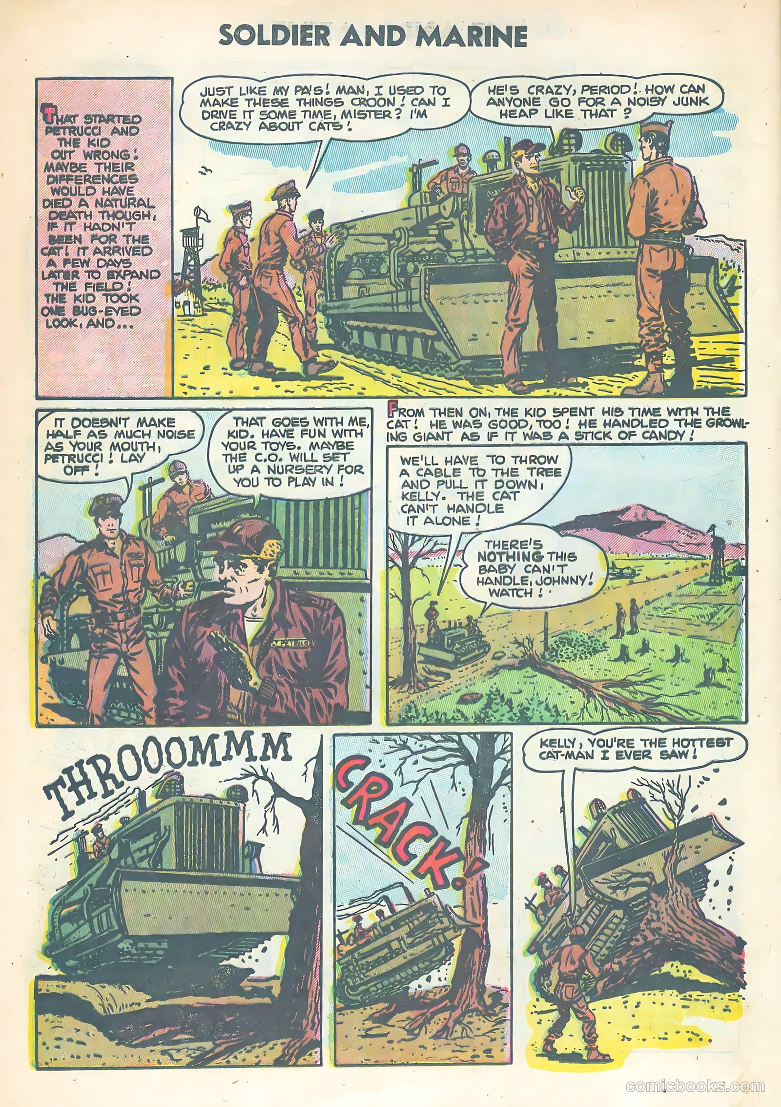 Soldier and Marine Comics #12 (1955) — page 16 of 35