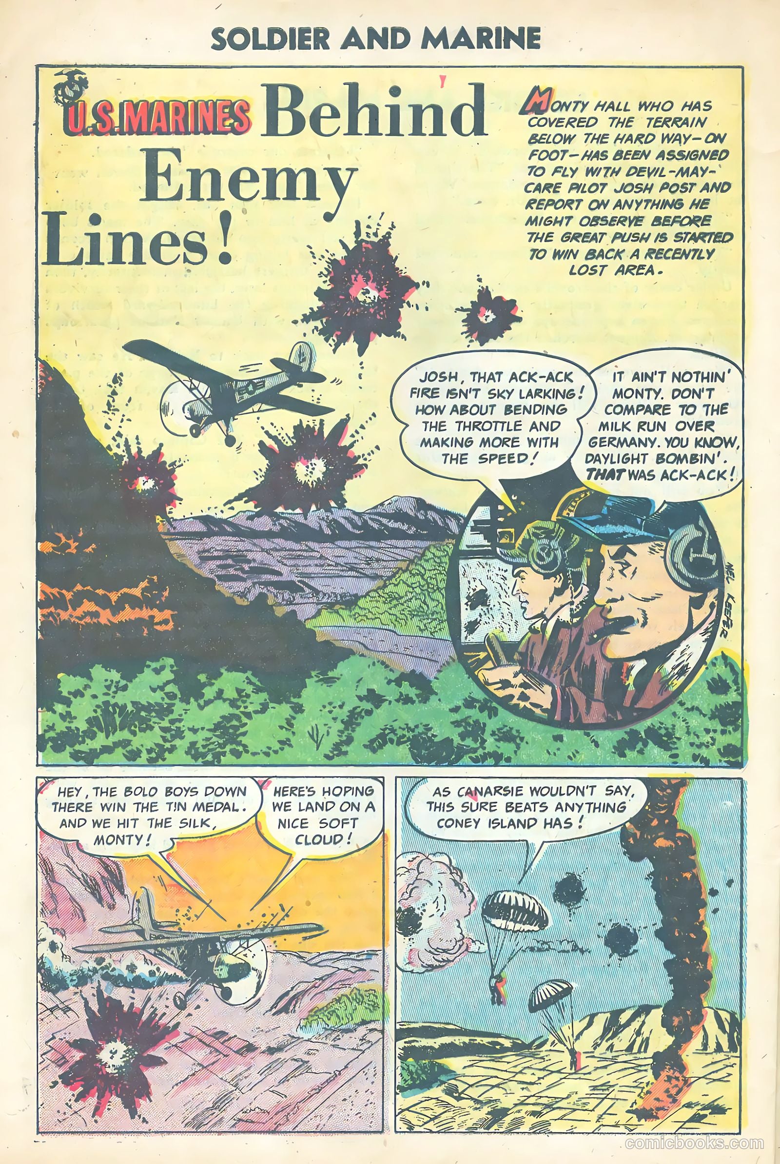 Soldier and Marine Comics #12 (1955) — page 27 of 35