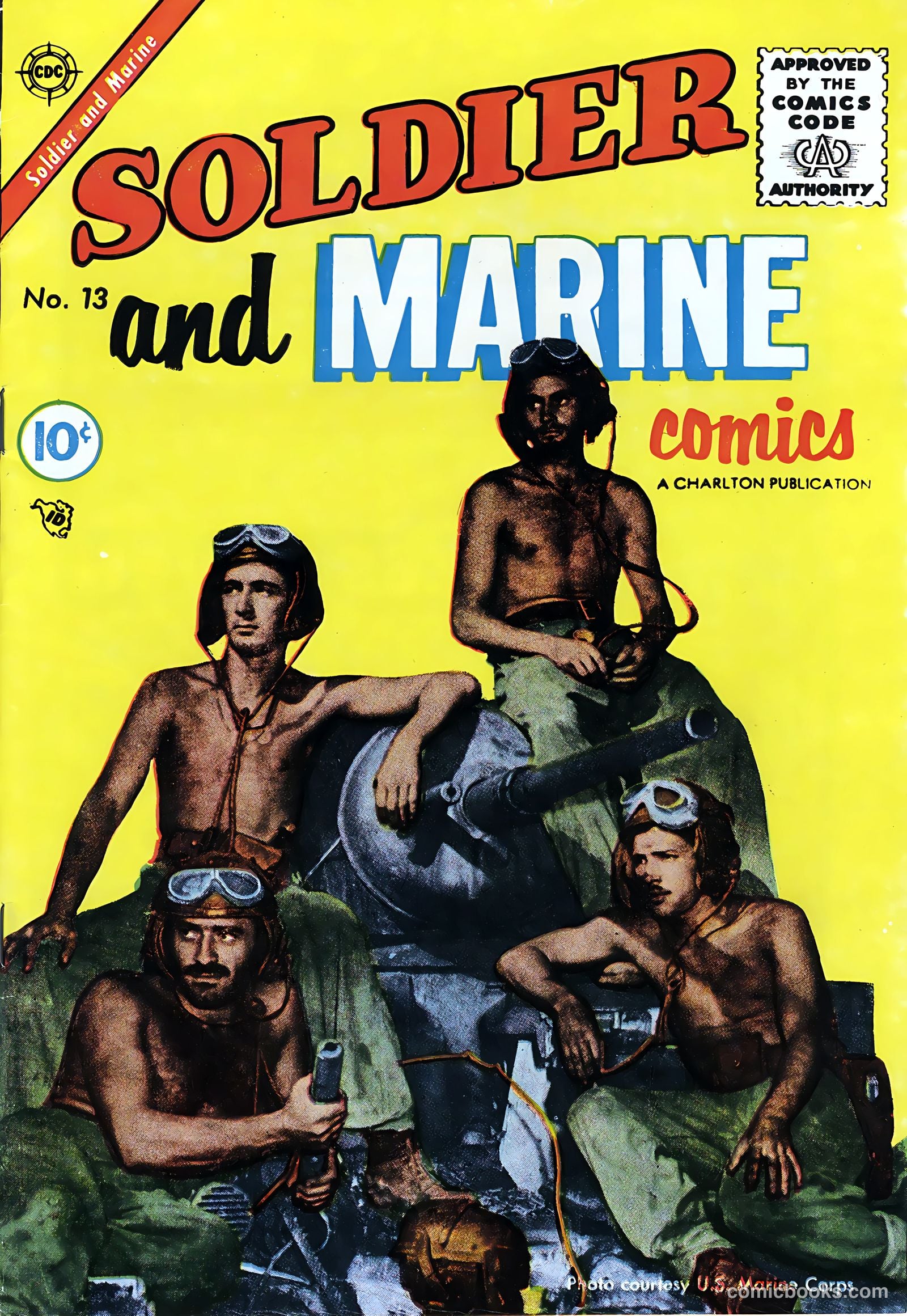 Soldier and Marine Comics #13