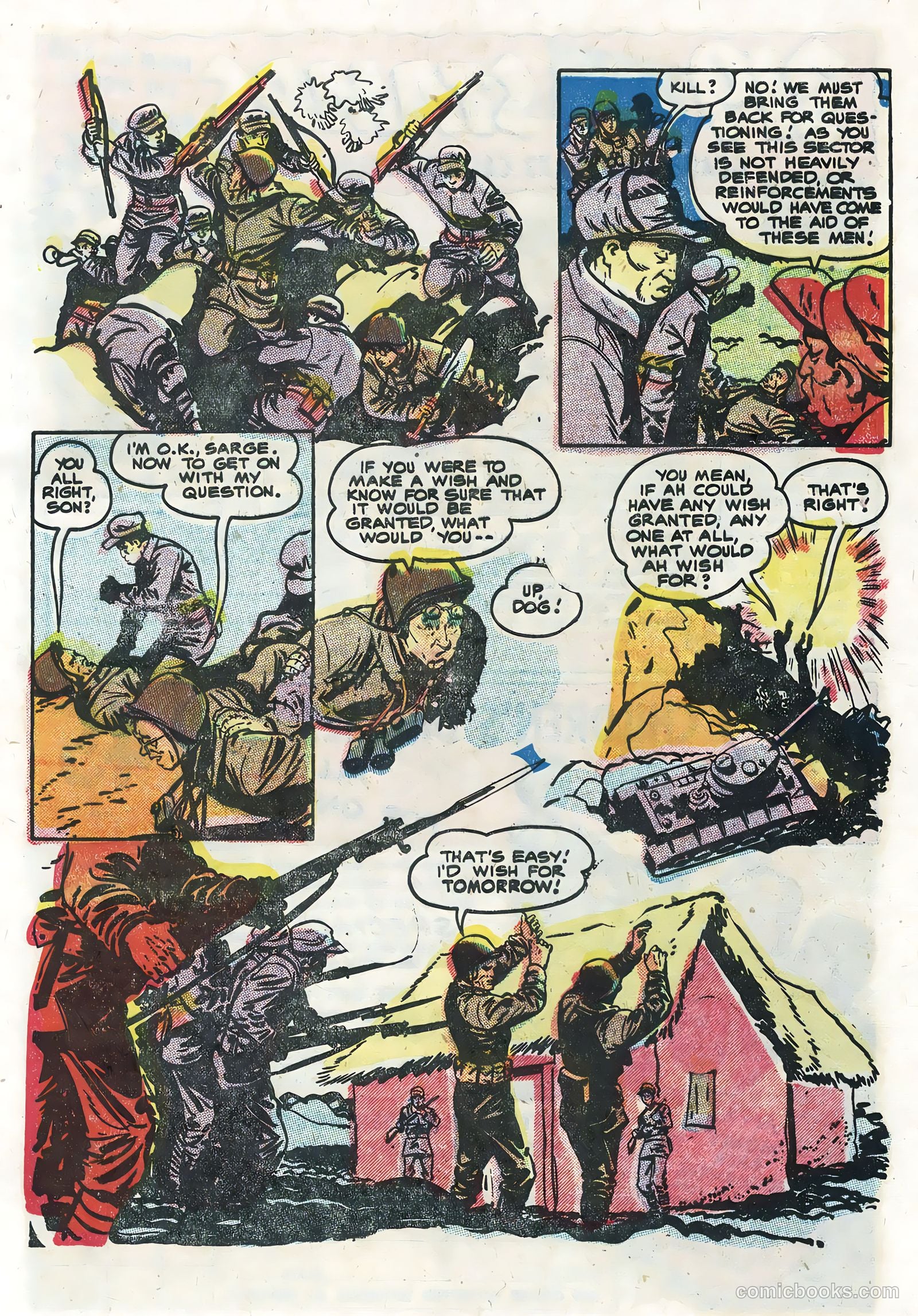 Soldier and Marine Comics #13 (1955) — page 5 of 36