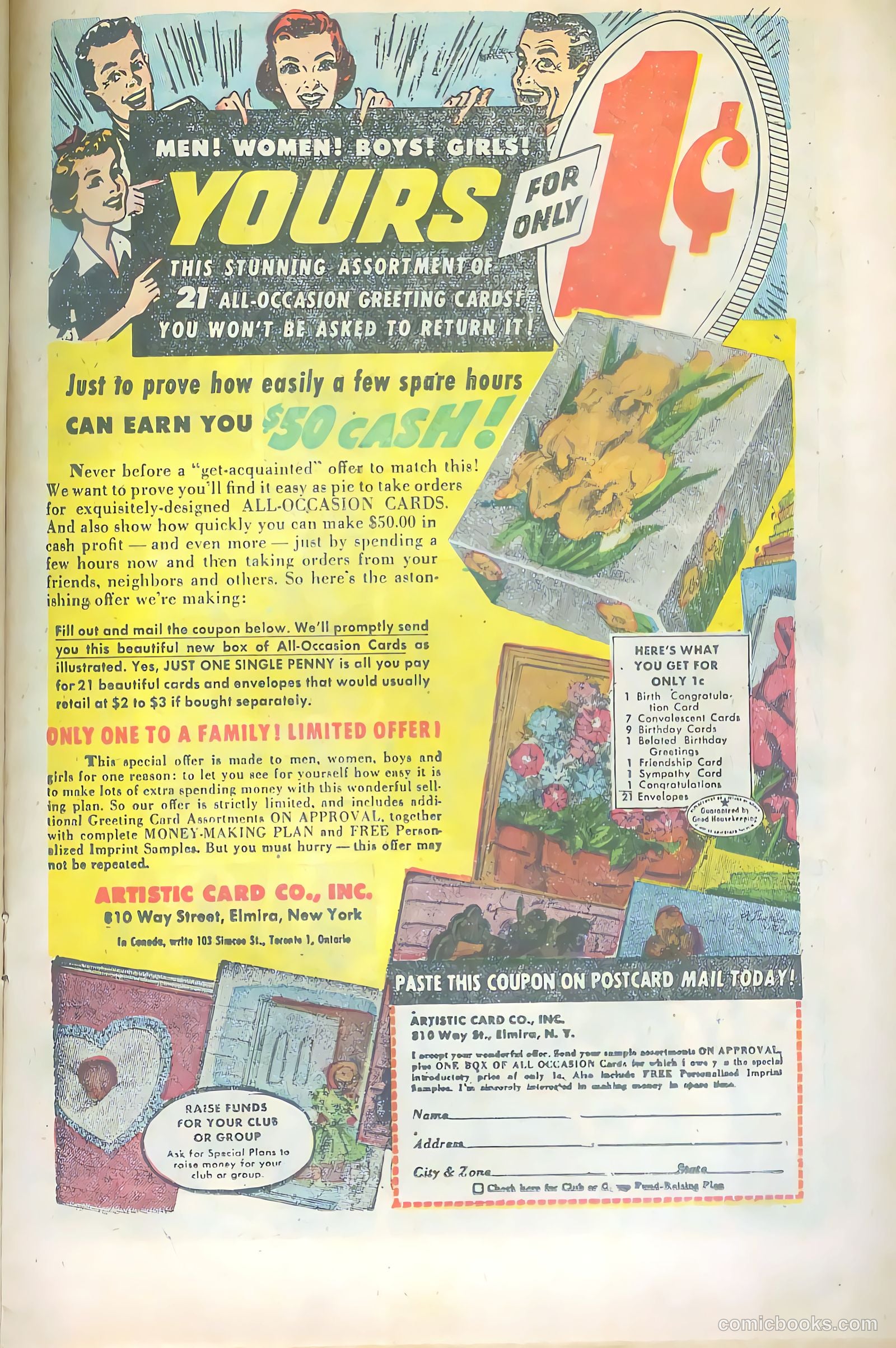 Soldier and Marine Comics #14 (1955) — page 15 of 36