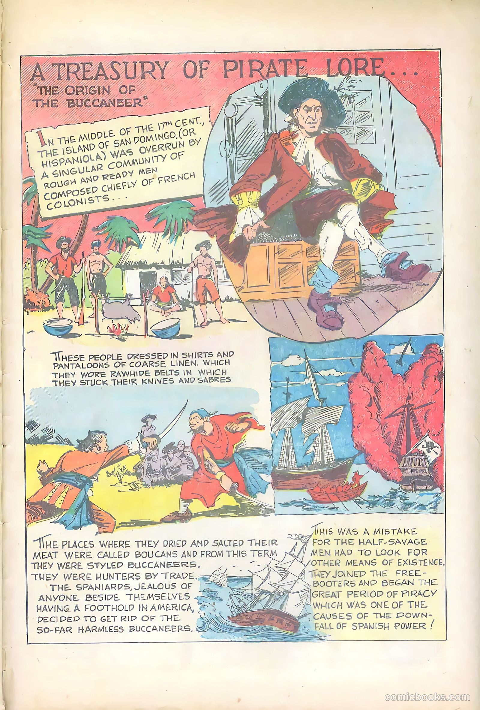 Soldier and Marine Comics #14 (1955) — page 33 of 36