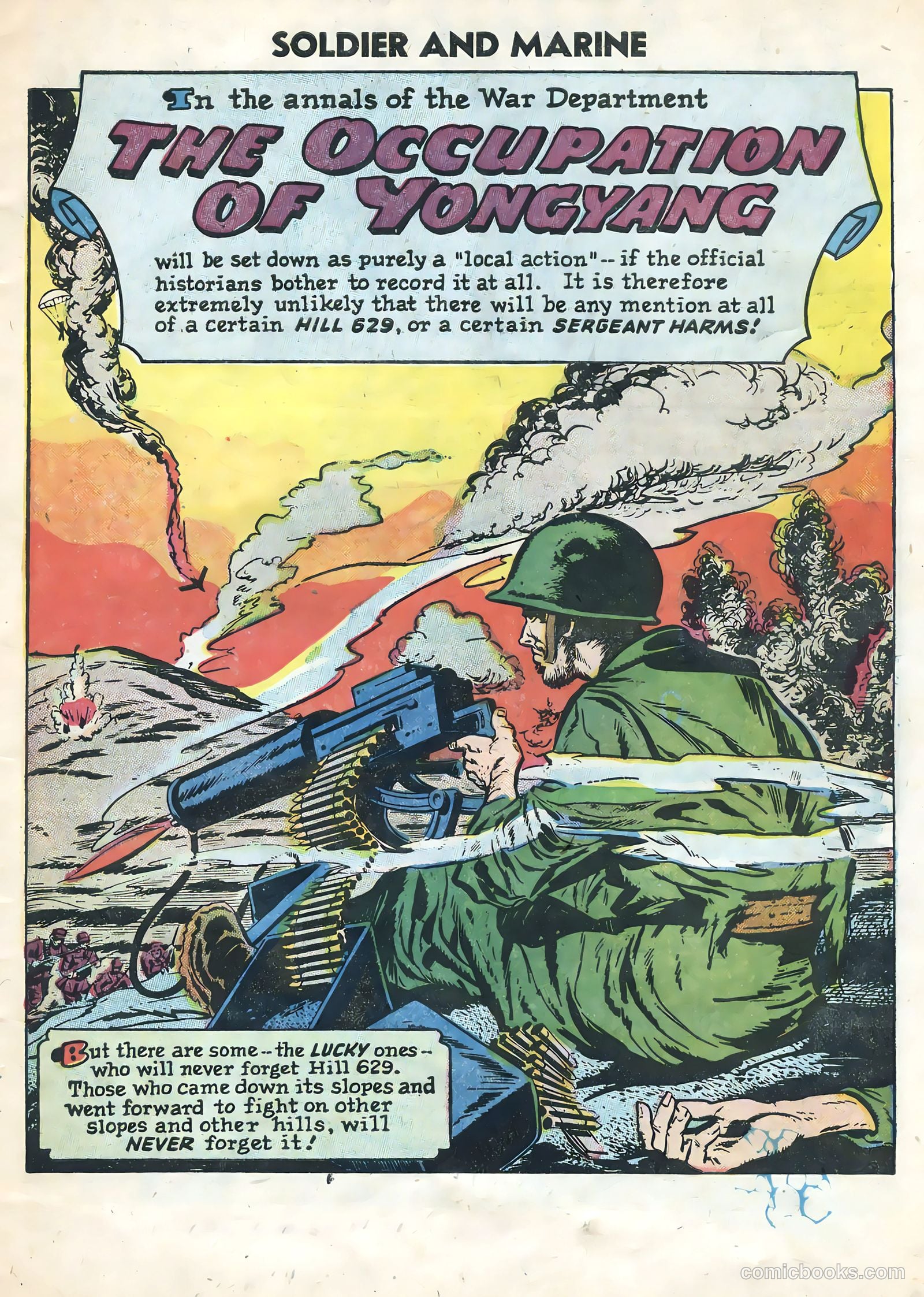 Soldier and Marine Comics #15 (1955) — page 3 of 36