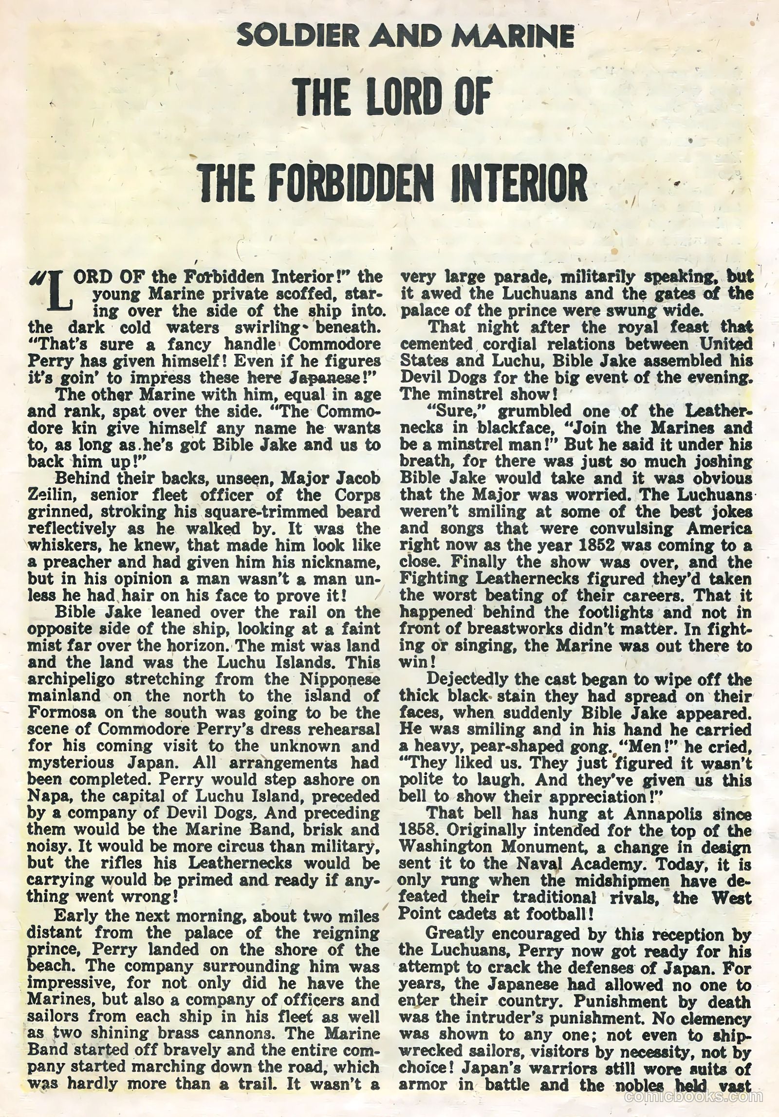 Soldier and Marine Comics #15 (1955) — page 25 of 36