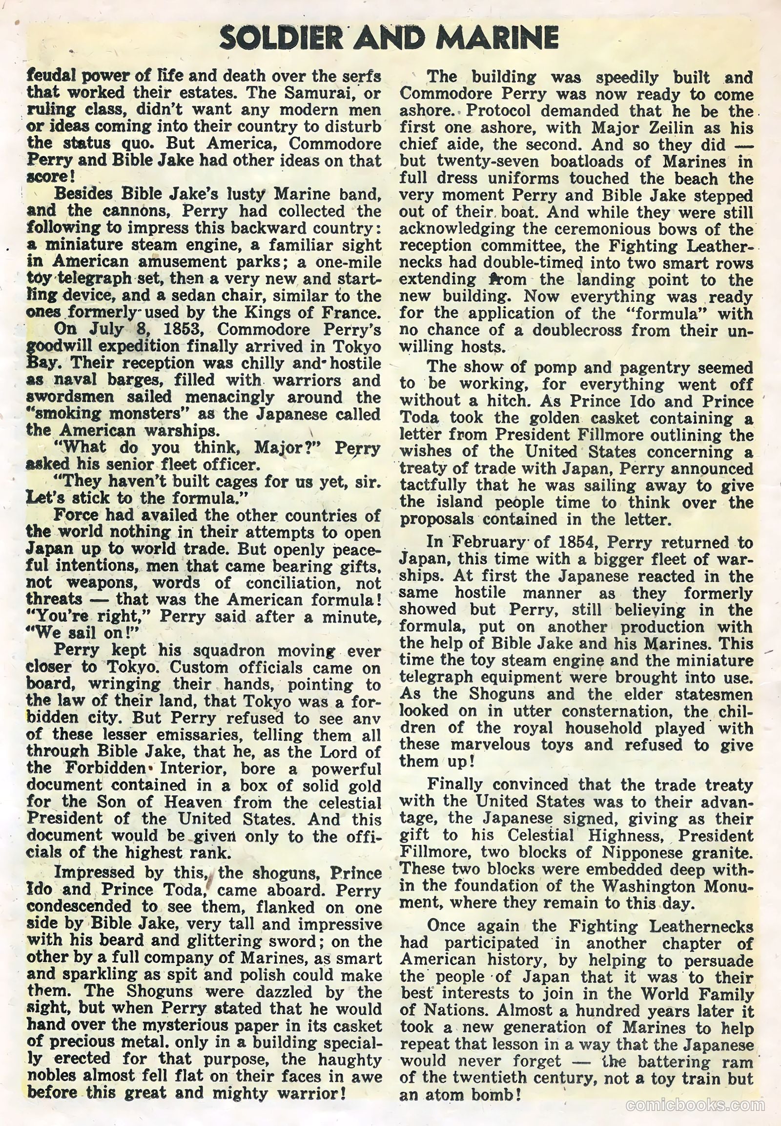 Soldier and Marine Comics #15 (1955) — page 26 of 36